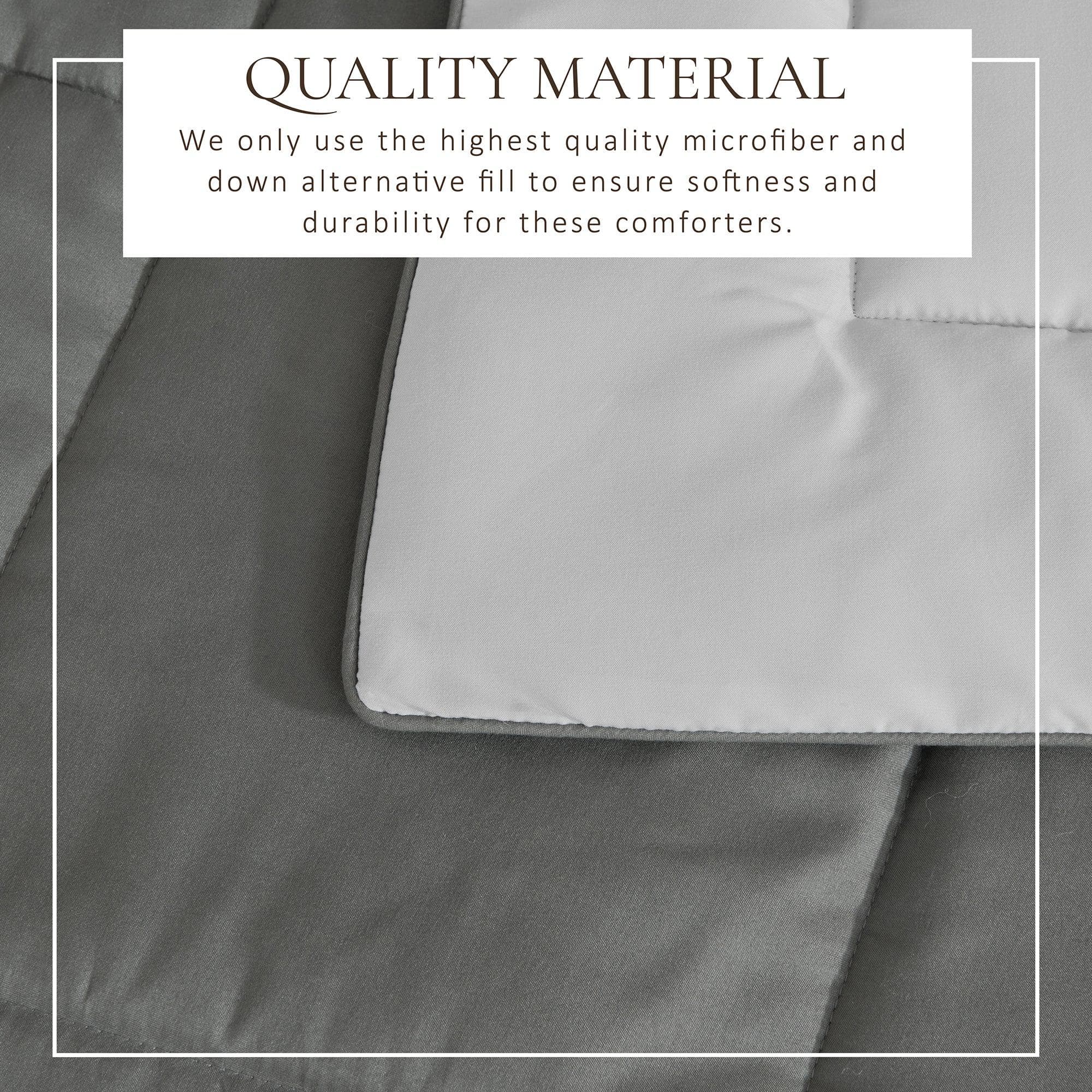 Reversible Comforter Set - Odette Collection - Best Buy Furniture