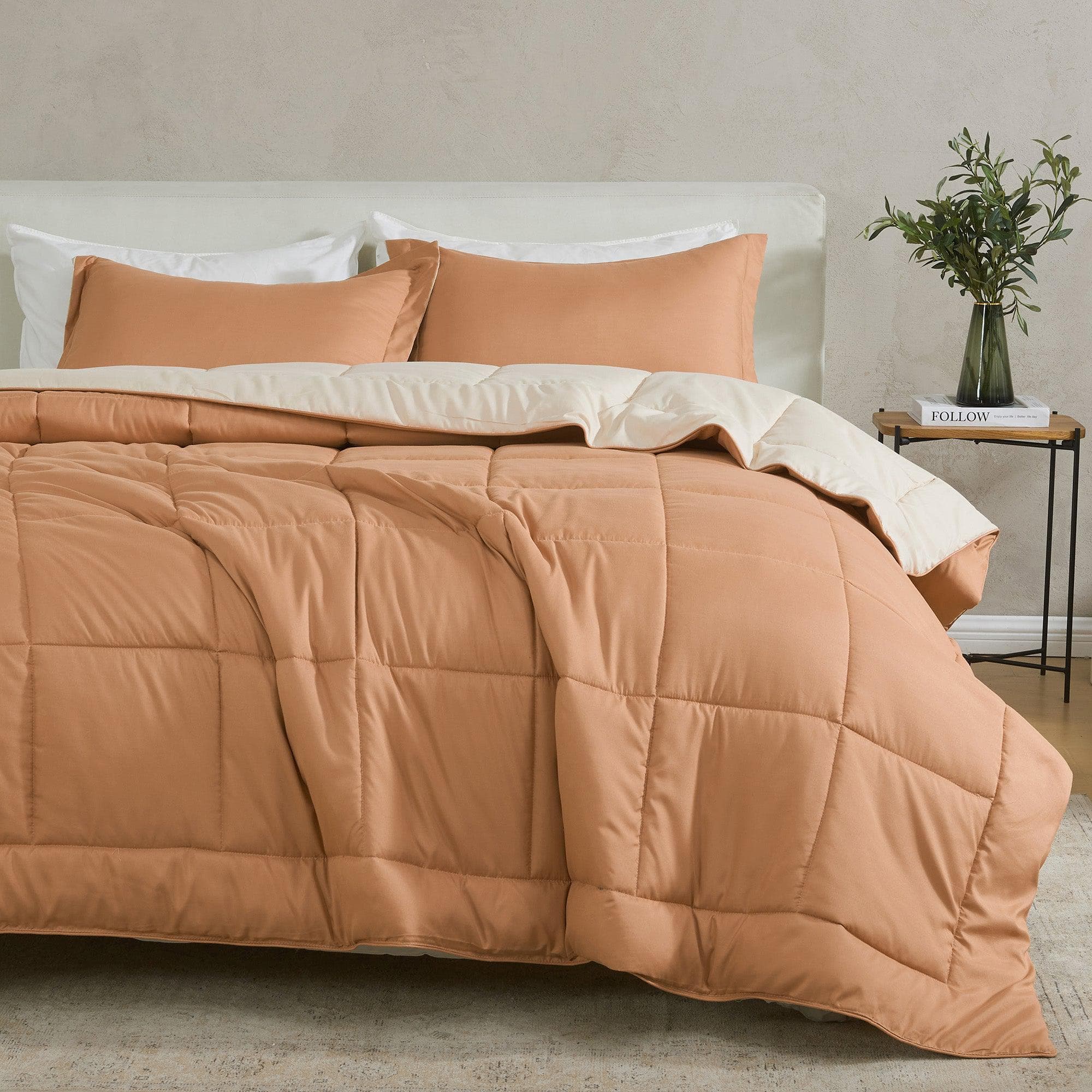 Reversible Comforter Set - Odette Collection - Best Buy Furniture