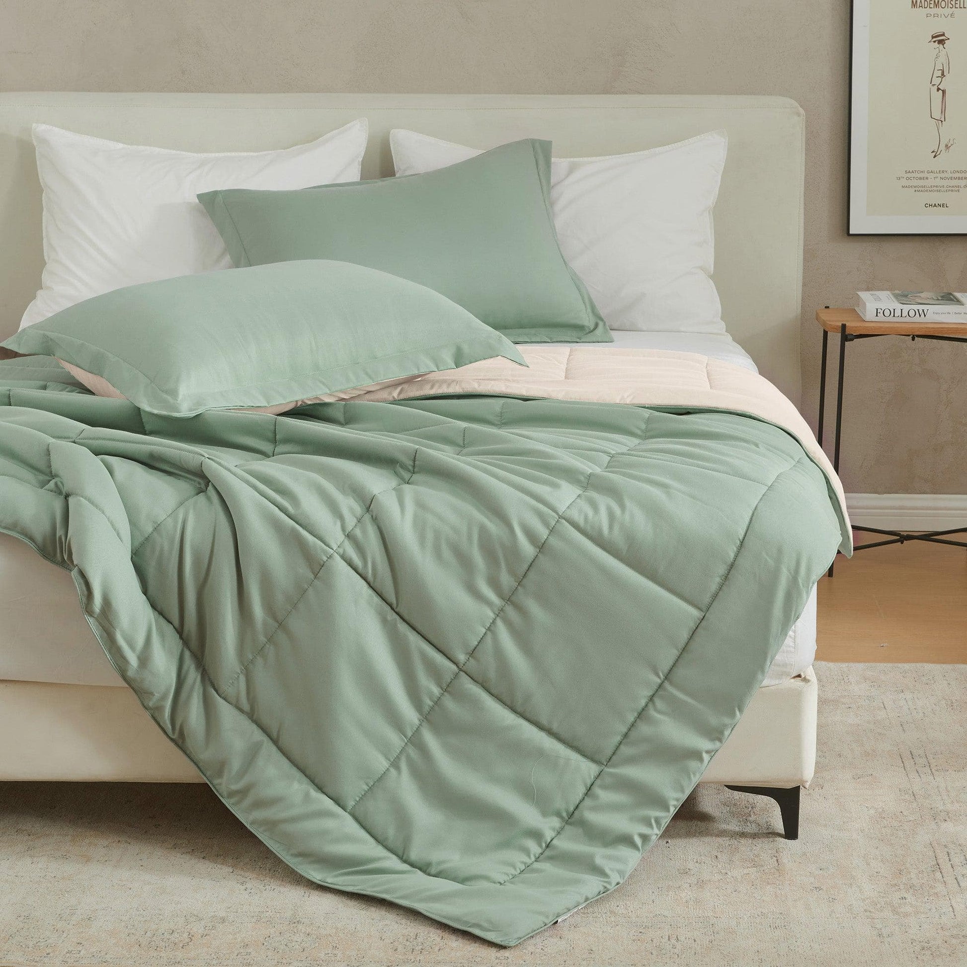 Reversible Comforter Set - Odette Collection - Best Buy Furniture