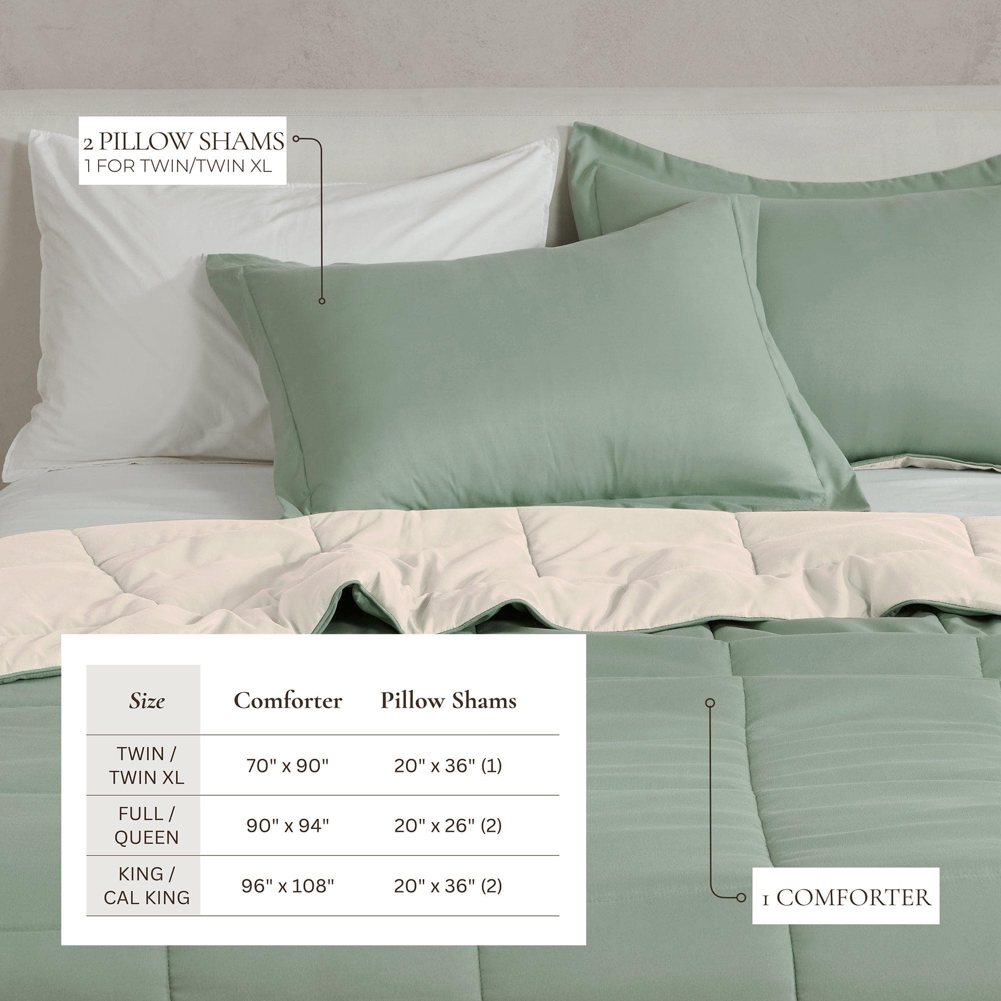Reversible Comforter Set - Odette Collection - Best Buy Furniture