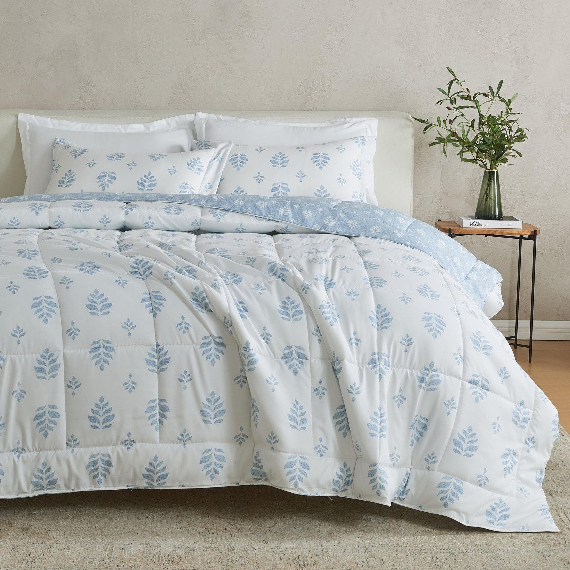 Reversible Comforter Set - Odette Collection - Best Buy Furniture
