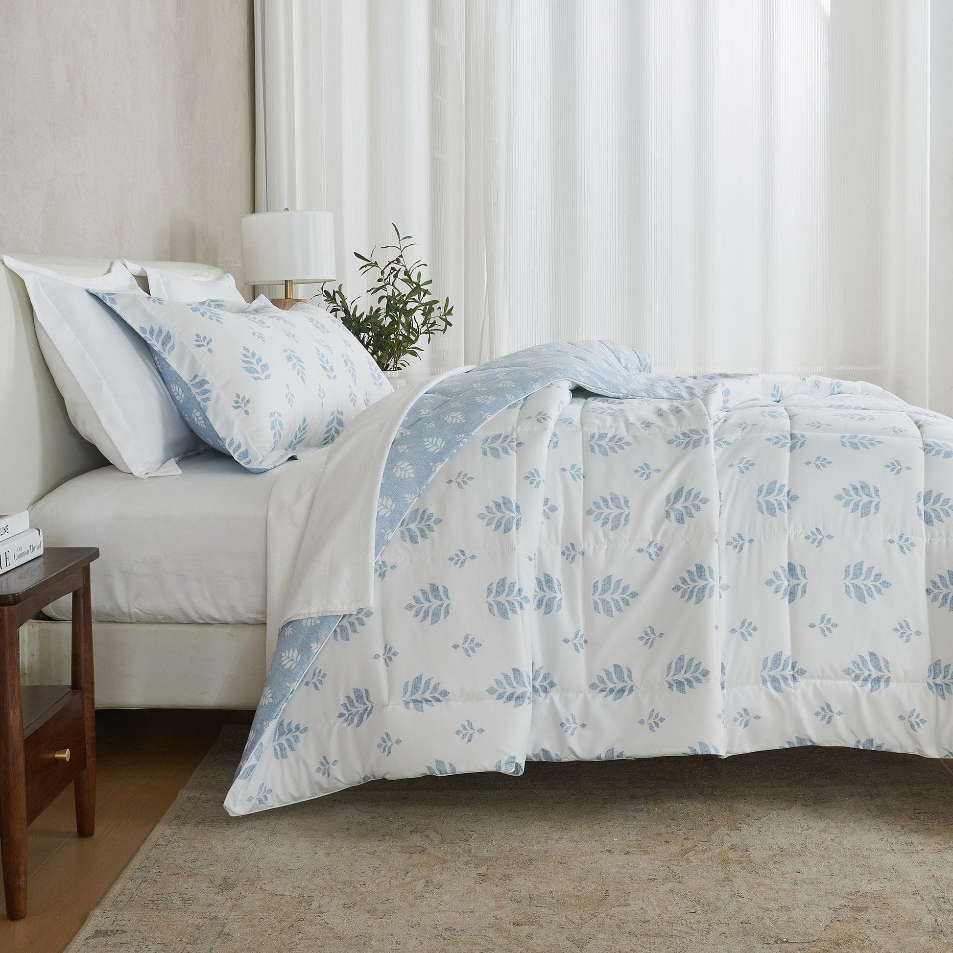 Reversible Comforter Set - Odette Collection - Best Buy Furniture