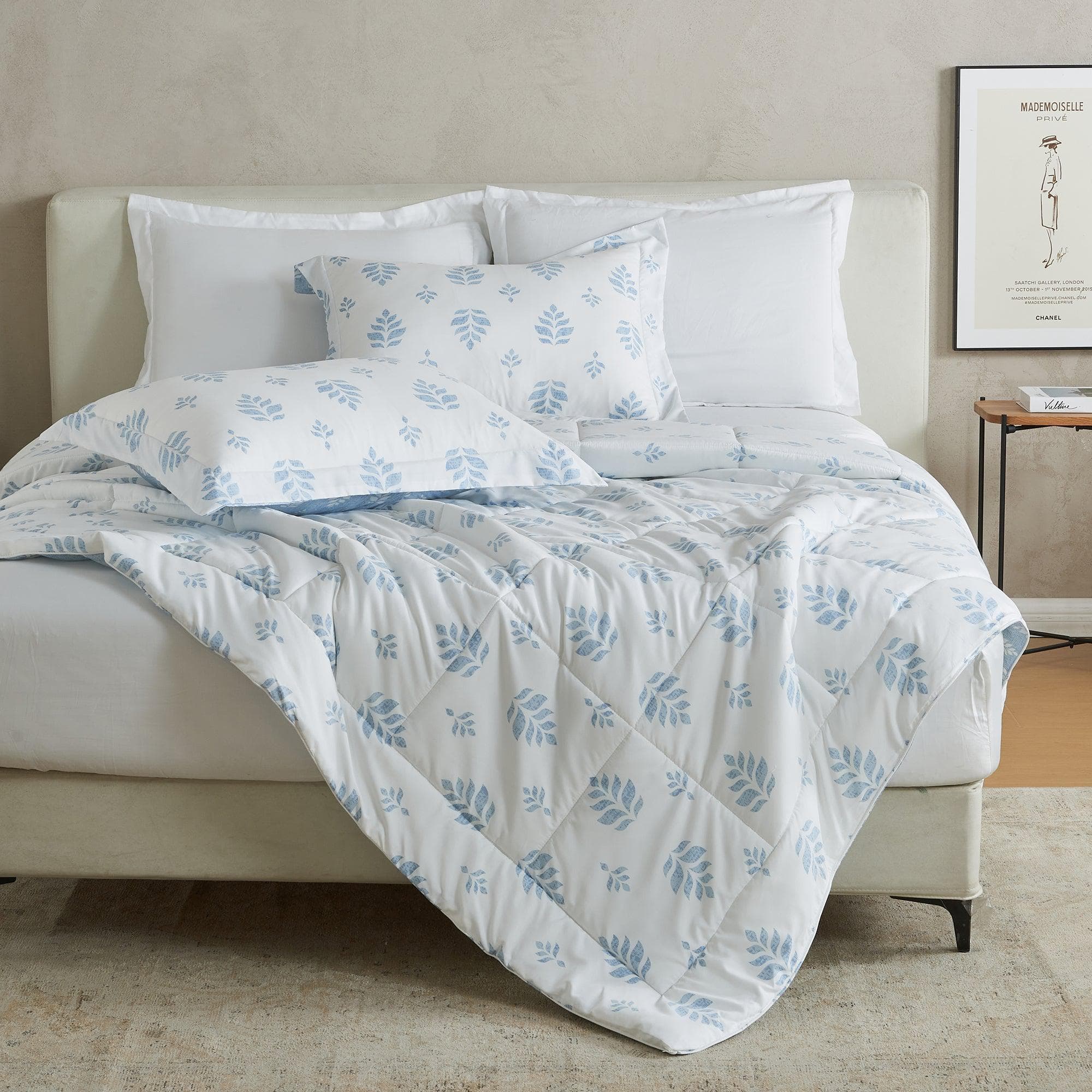 Reversible Comforter Set - Odette Collection - Best Buy Furniture