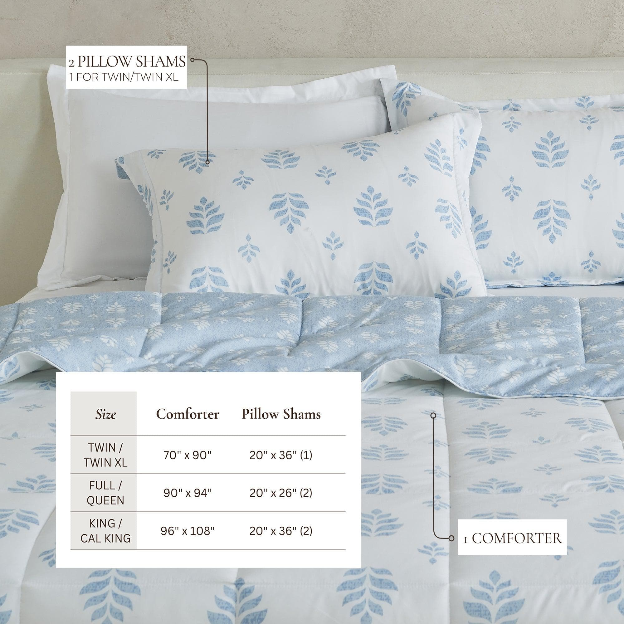 Reversible Comforter Set - Odette Collection - Best Buy Furniture