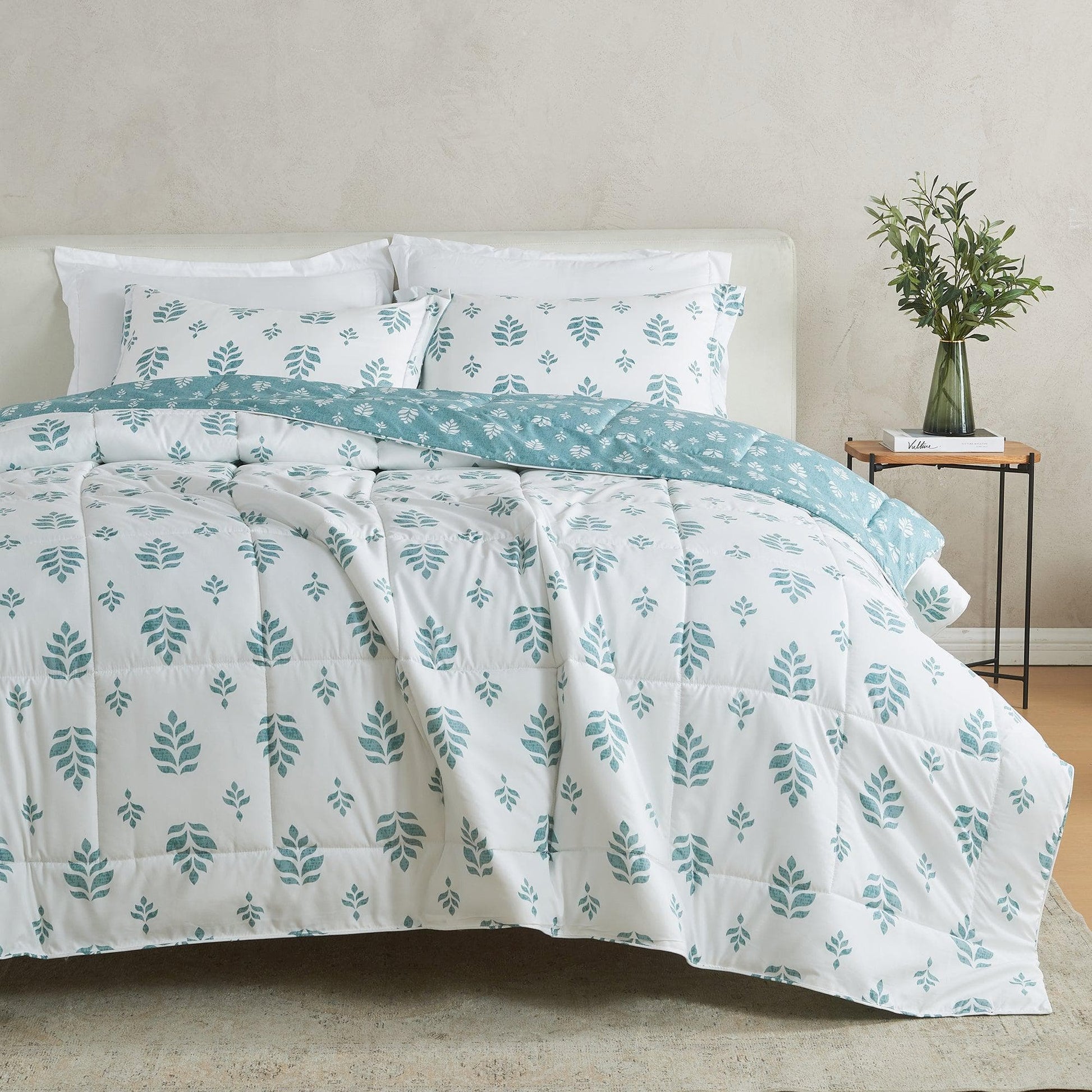 Reversible Comforter Set - Odette Collection - Best Buy Furniture