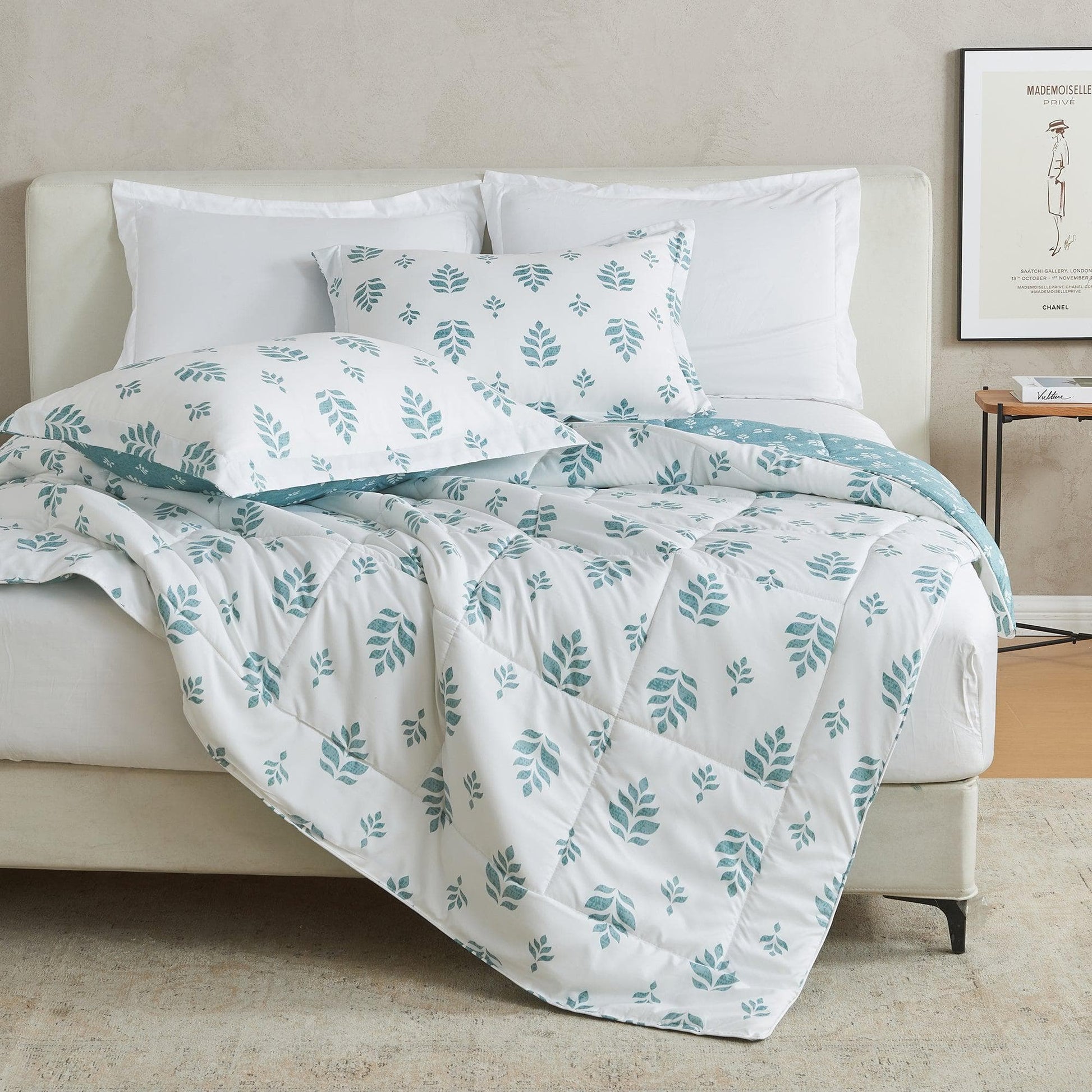Reversible Comforter Set - Odette Collection - Best Buy Furniture