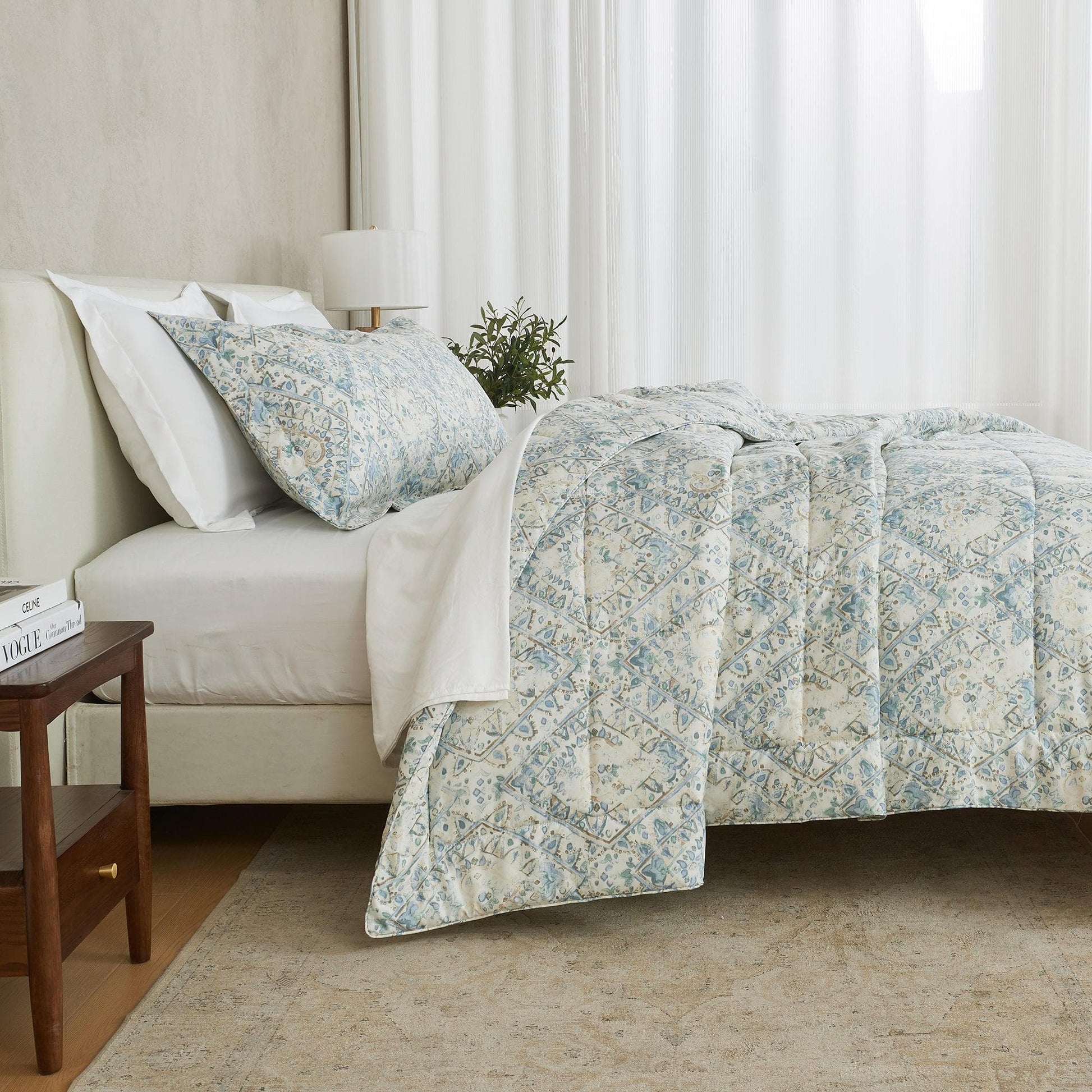 Reversible Comforter Set - Odette Collection - Best Buy Furniture