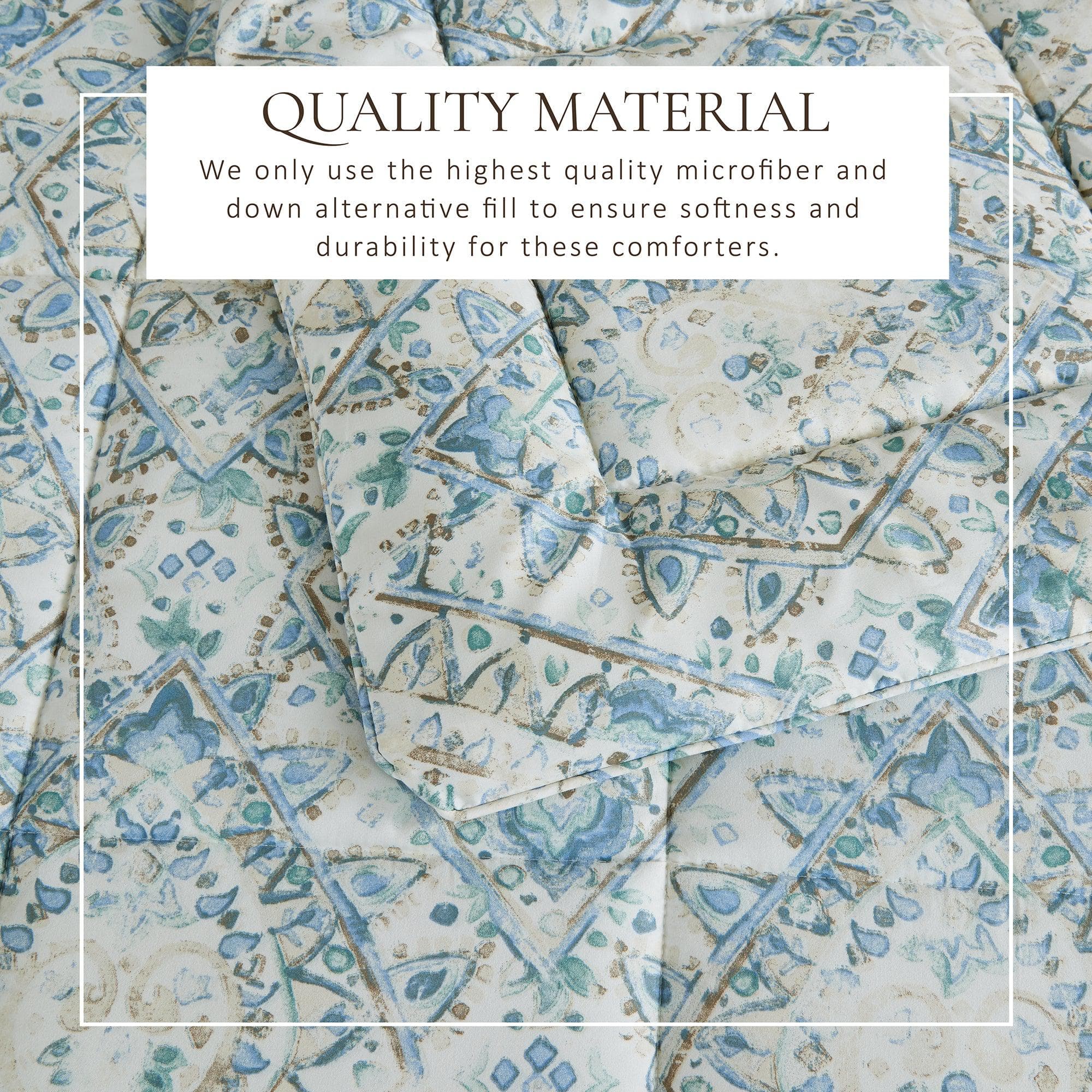 Reversible Comforter Set - Odette Collection - Best Buy Furniture