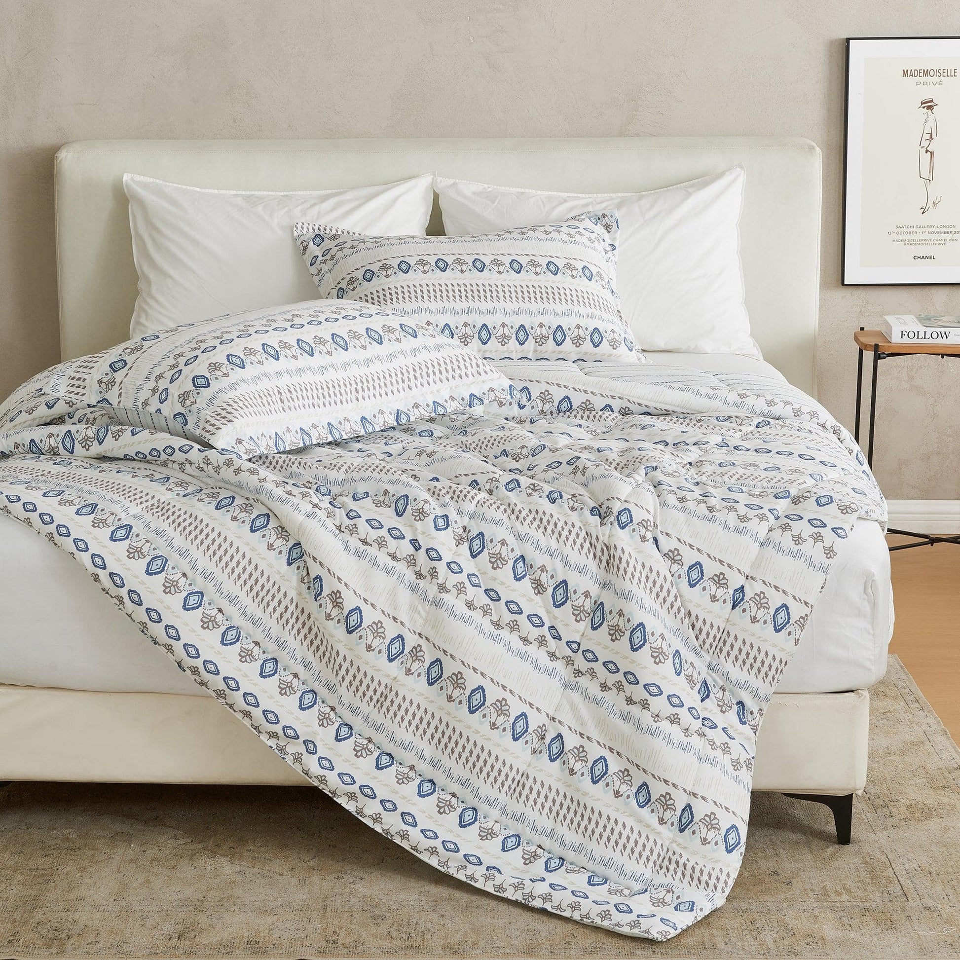 Reversible Comforter Set - Odette Collection - Best Buy Furniture