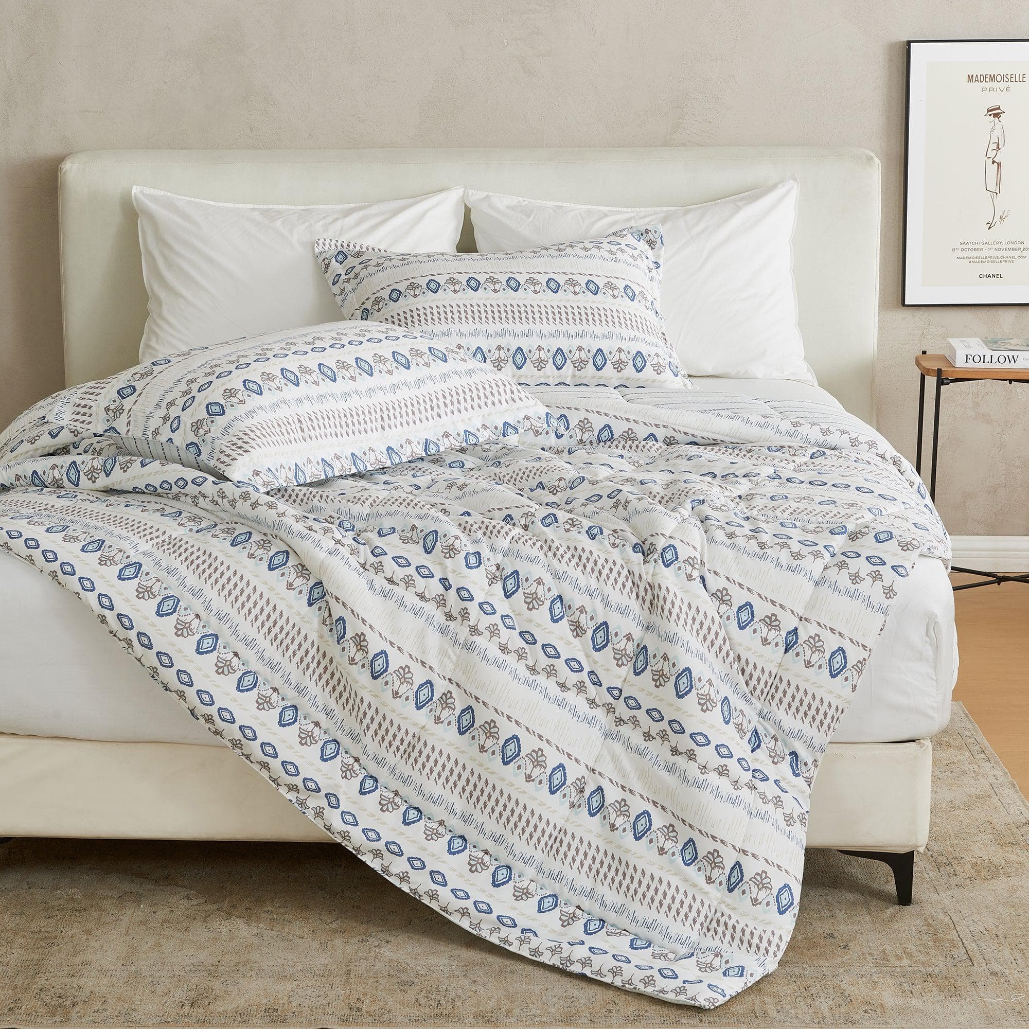 Reversible Comforter Set - Odette Collection - Best Buy Furniture