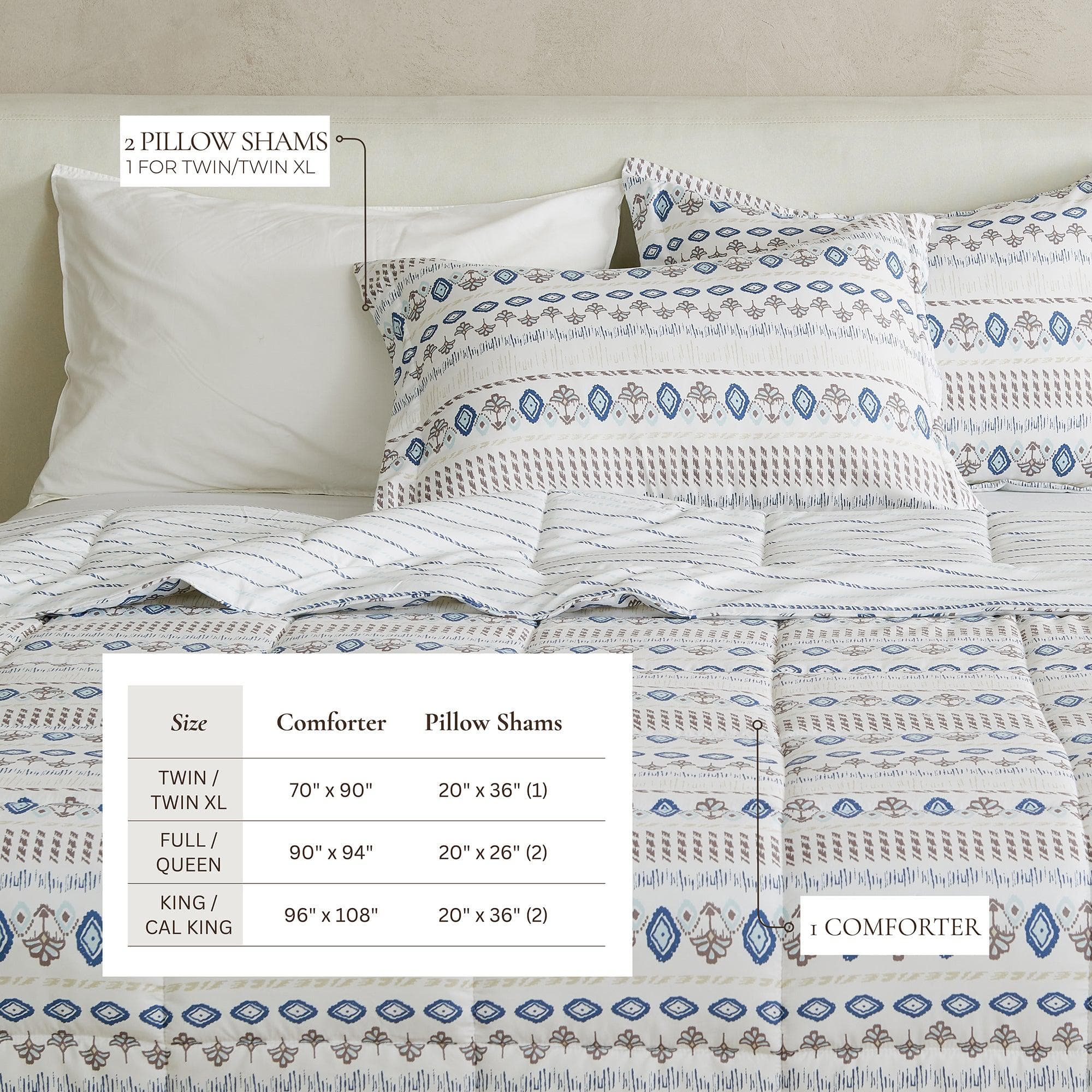 Reversible Comforter Set - Odette Collection - Best Buy Furniture