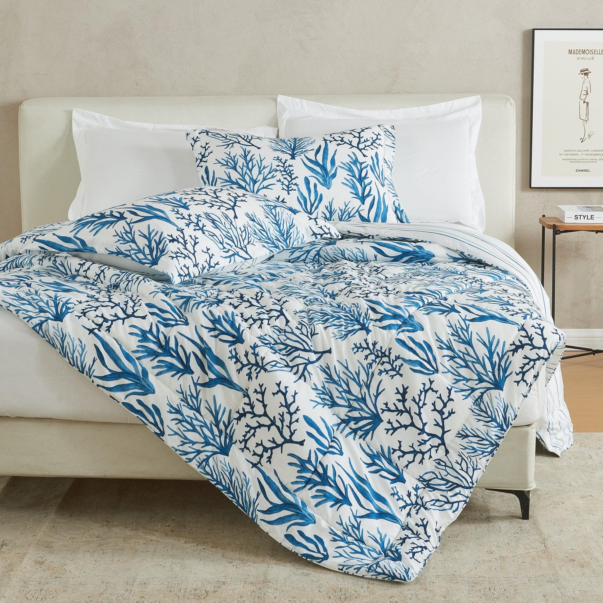 Reversible Comforter Set - Odette Collection - Best Buy Furniture