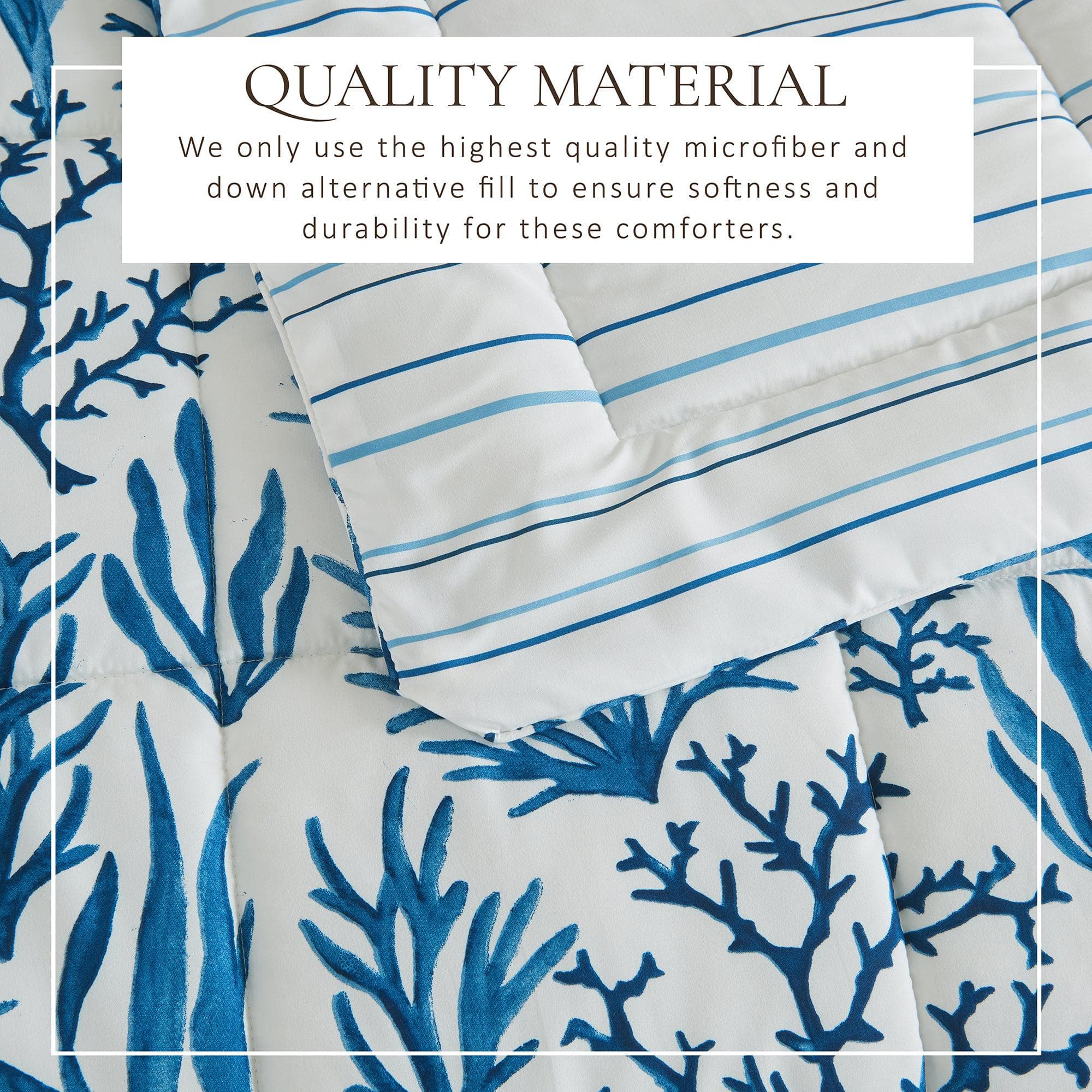 Reversible Comforter Set - Odette Collection - Best Buy Furniture