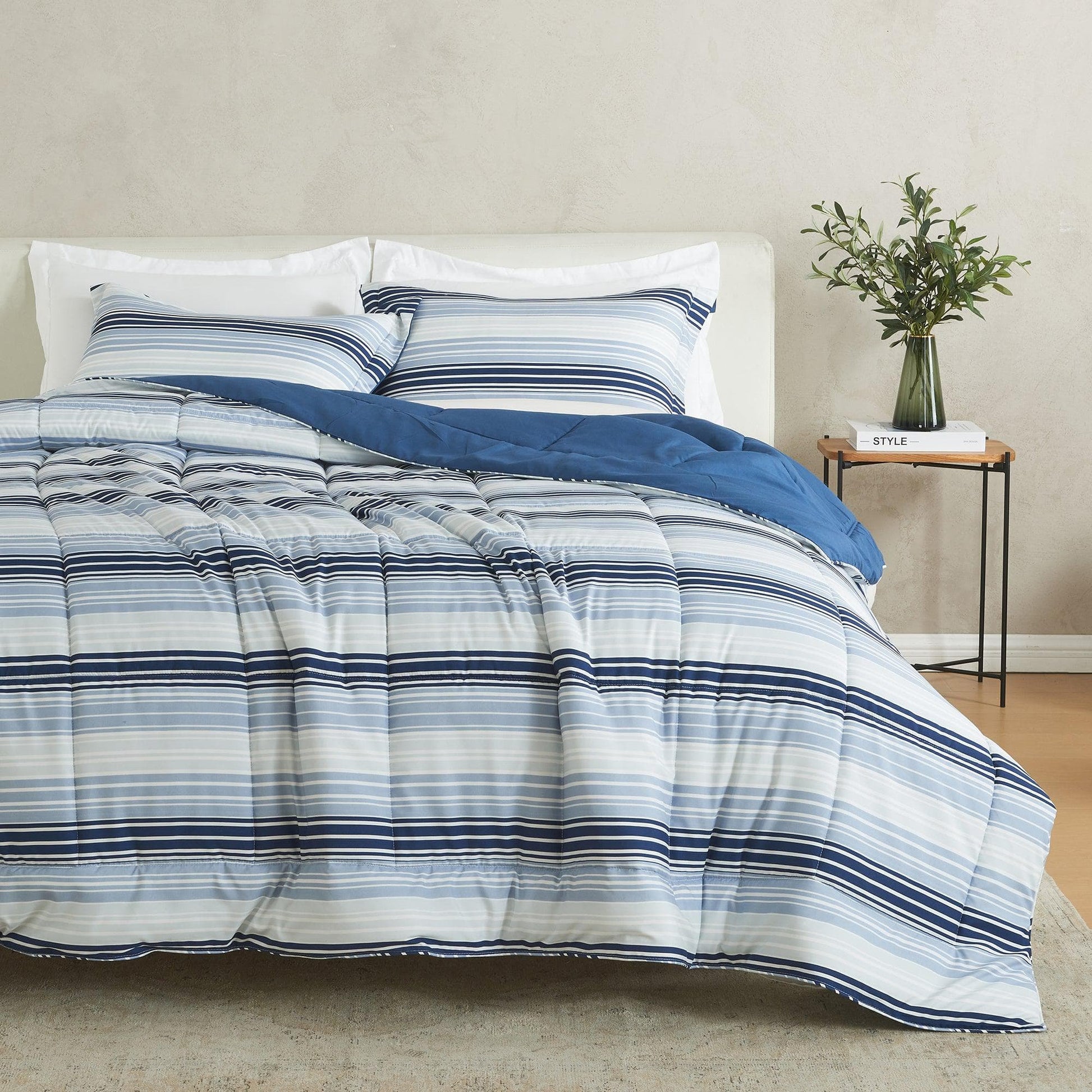 Reversible Comforter Set - Odette Collection - Best Buy Furniture