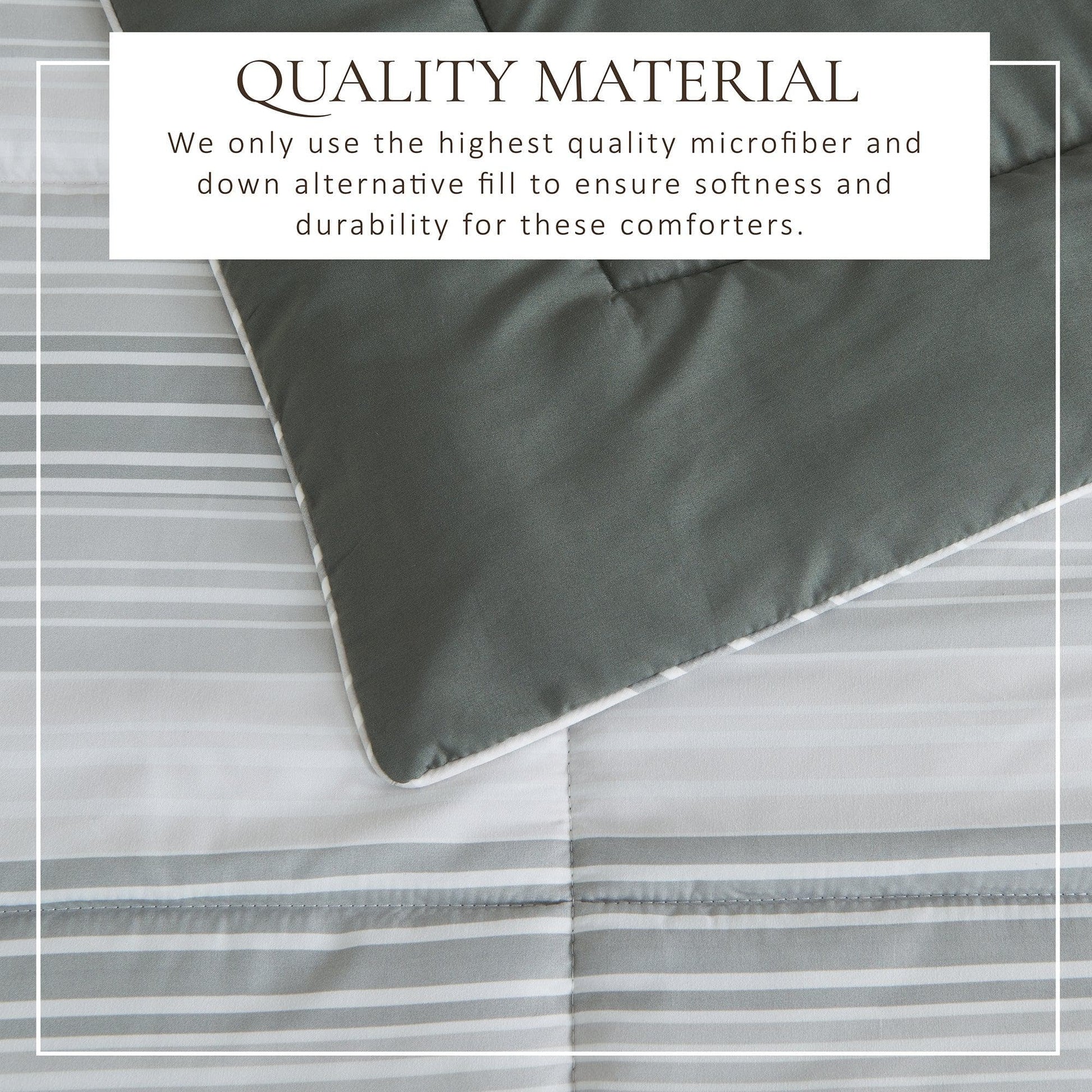 Reversible Comforter Set - Odette Collection - Best Buy Furniture