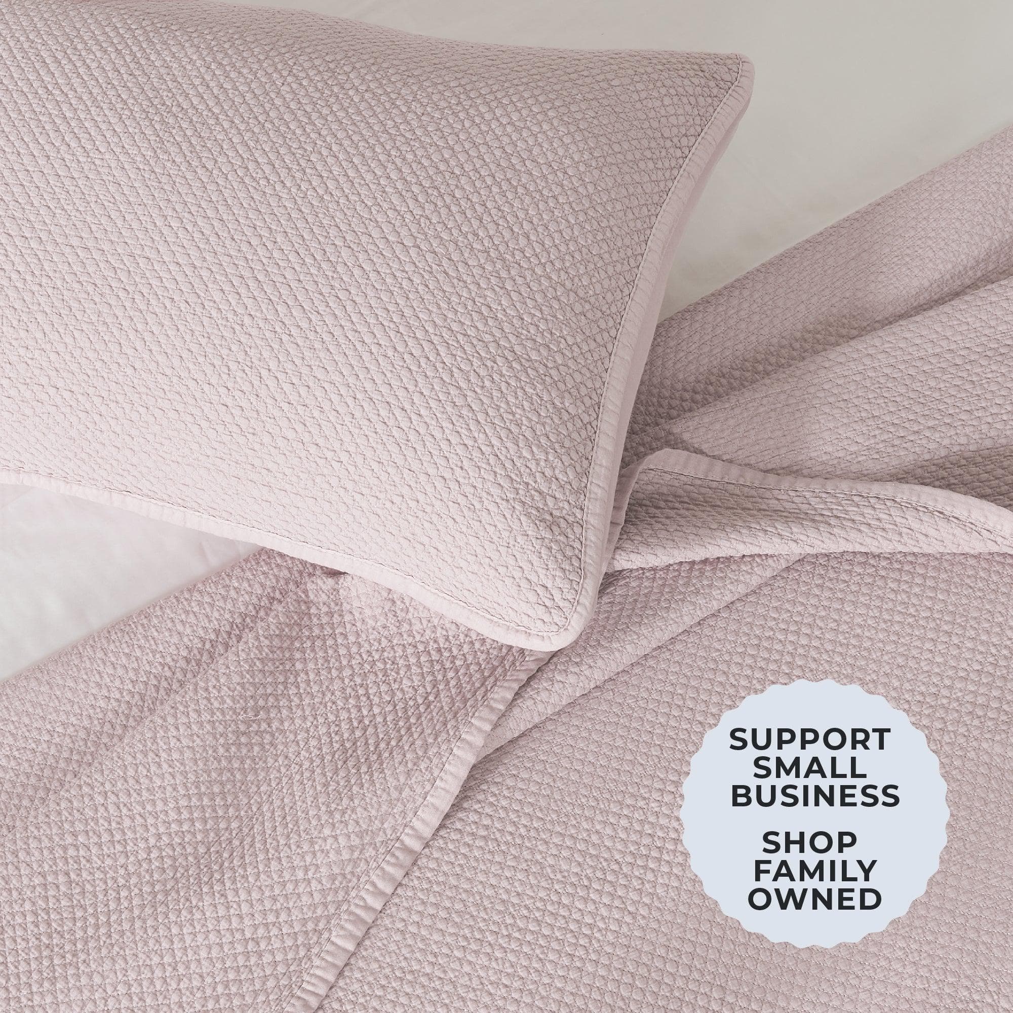 Stonewashed Relaxed Quilt Set - Vittoria Collection - Best Buy Furniture