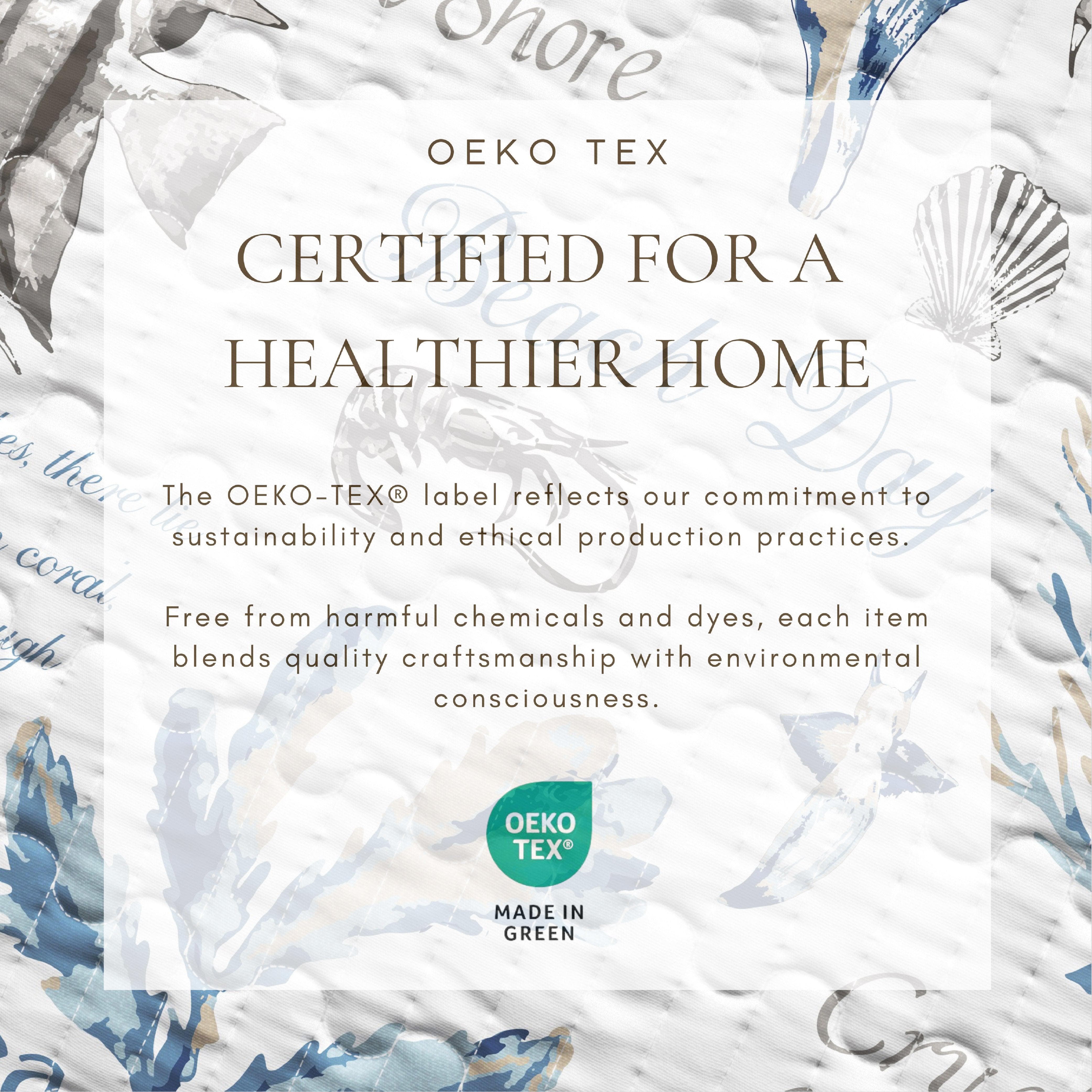 Stripe & Ocean Story Coastal Quilt Set - New Castle Collection - Best Buy Furniture