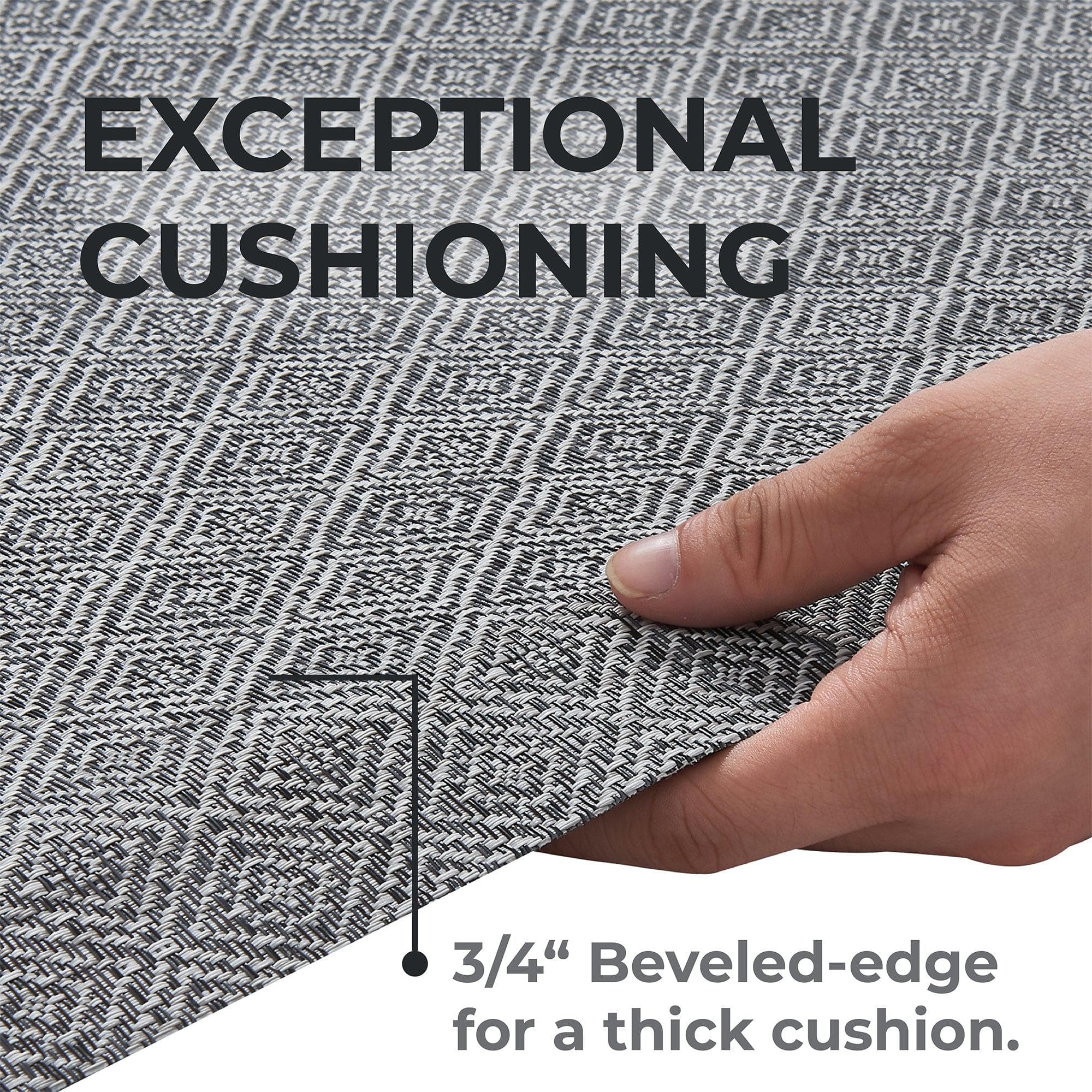Cushioned Textured Anti-Fatigue Standing Kitchen Mat - Best Buy Furniture