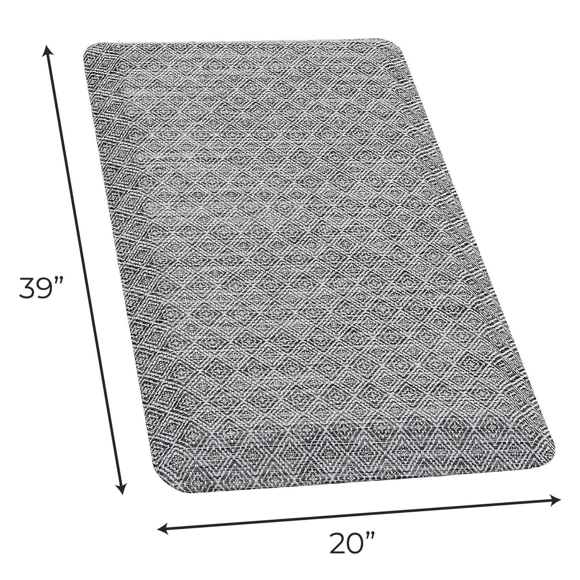 Cushioned Textured Anti-Fatigue Standing Kitchen Mat - Best Buy Furniture