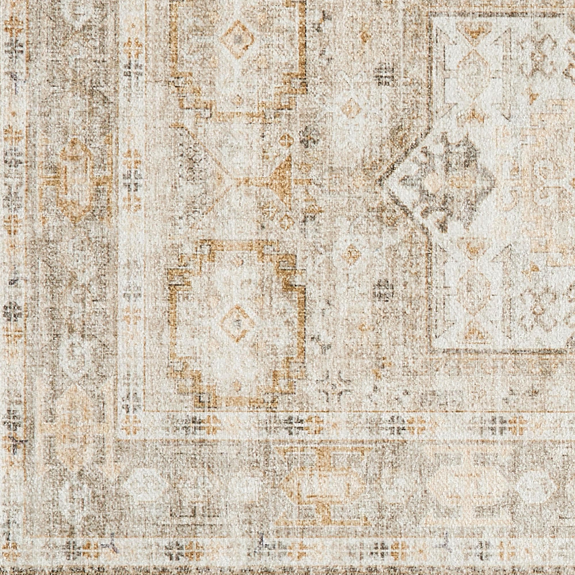 Medallion Machine Washable Accent Runner 2'4" x 7' - Nava Collection