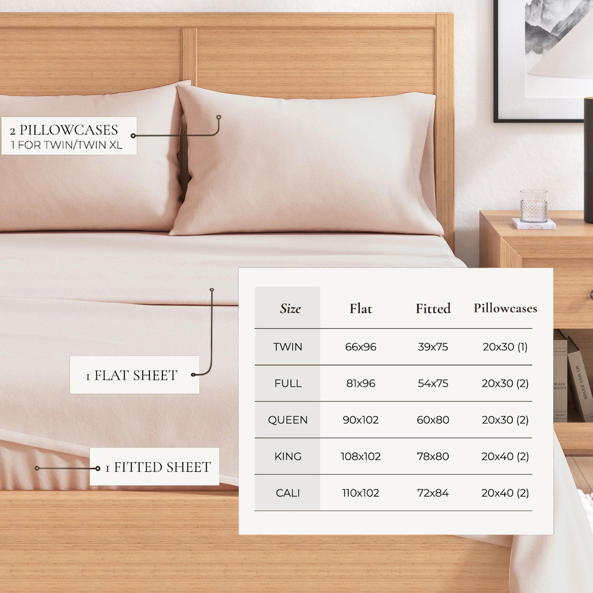 4-Piece Cotton Solid Flannel Sheet - Nordic Collection - Best Buy Furniture