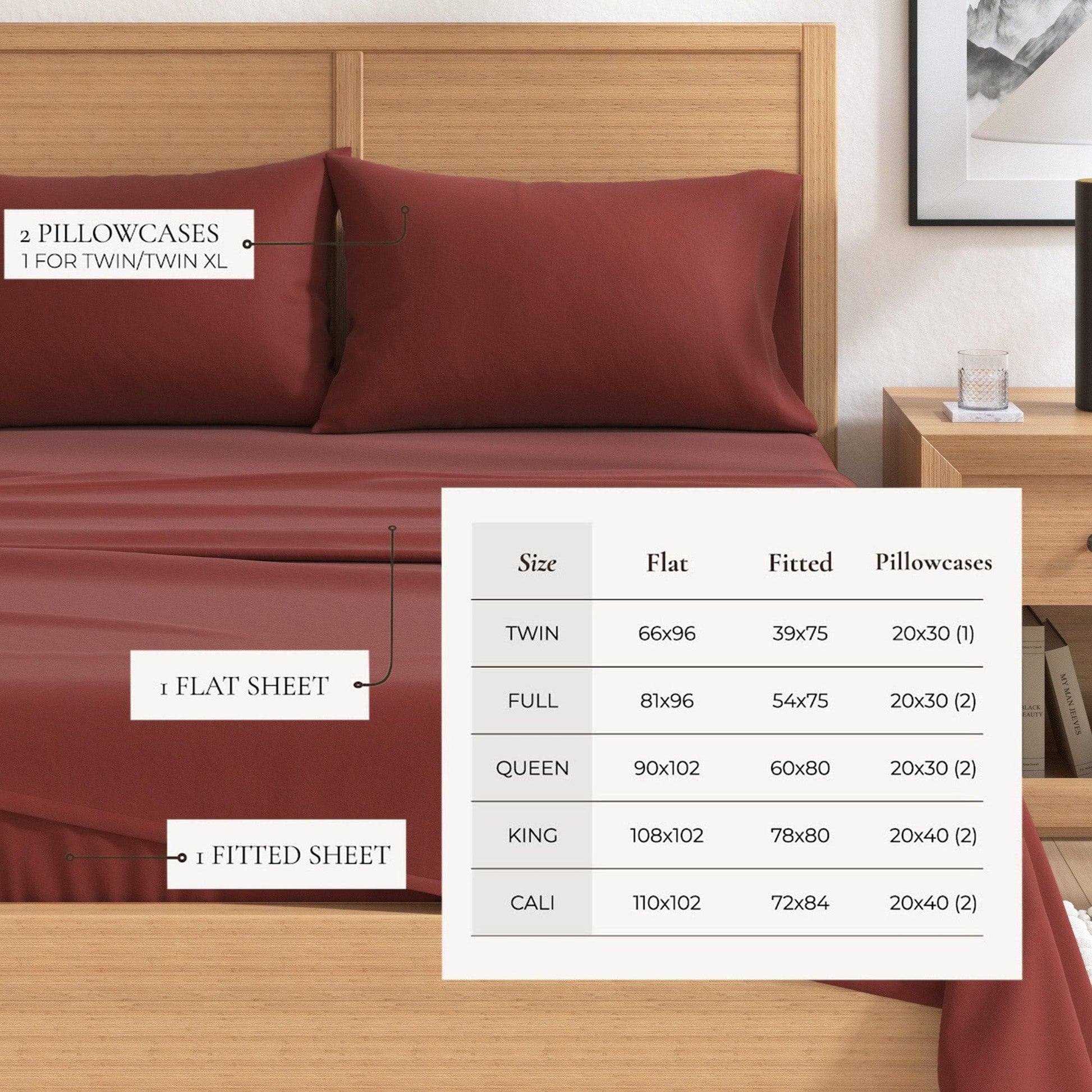 4-Piece Cotton Solid Flannel Sheet - Nordic Collection - Best Buy Furniture