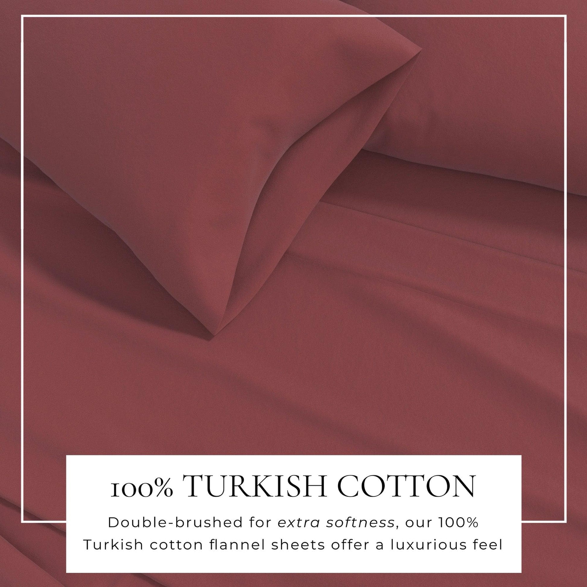 4-Piece Cotton Solid Flannel Sheet - Nordic Collection - Best Buy Furniture