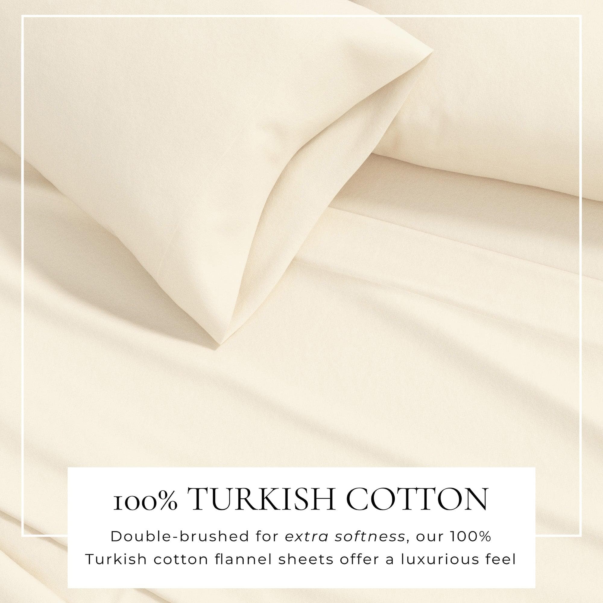 4-Piece Cotton Solid Flannel Sheet - Nordic Collection - Best Buy Furniture