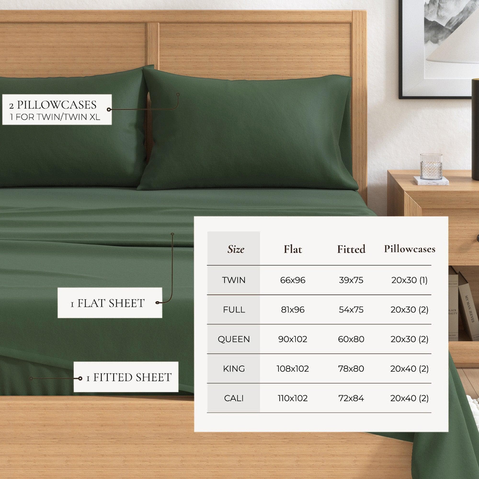 4-Piece Cotton Solid Flannel Sheet - Nordic Collection - Best Buy Furniture