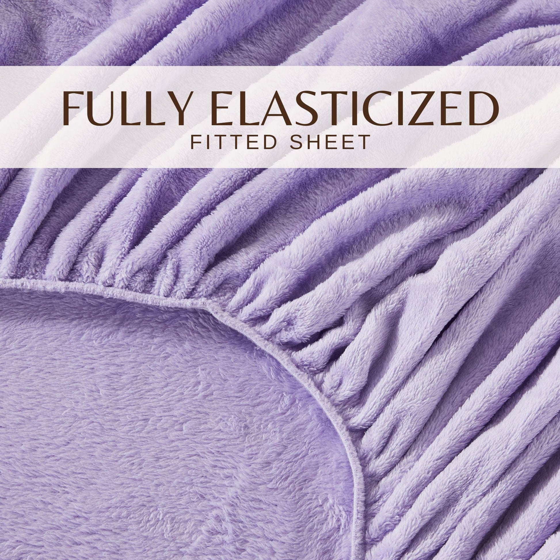 4-Piece Solid Plush Sheet - Velvet Luxe Collection - Best Buy Furniture