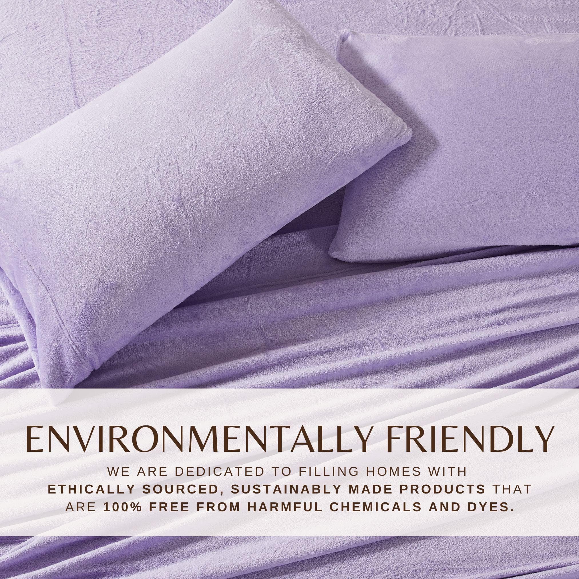 4-Piece Solid Plush Sheet - Velvet Luxe Collection - Best Buy Furniture