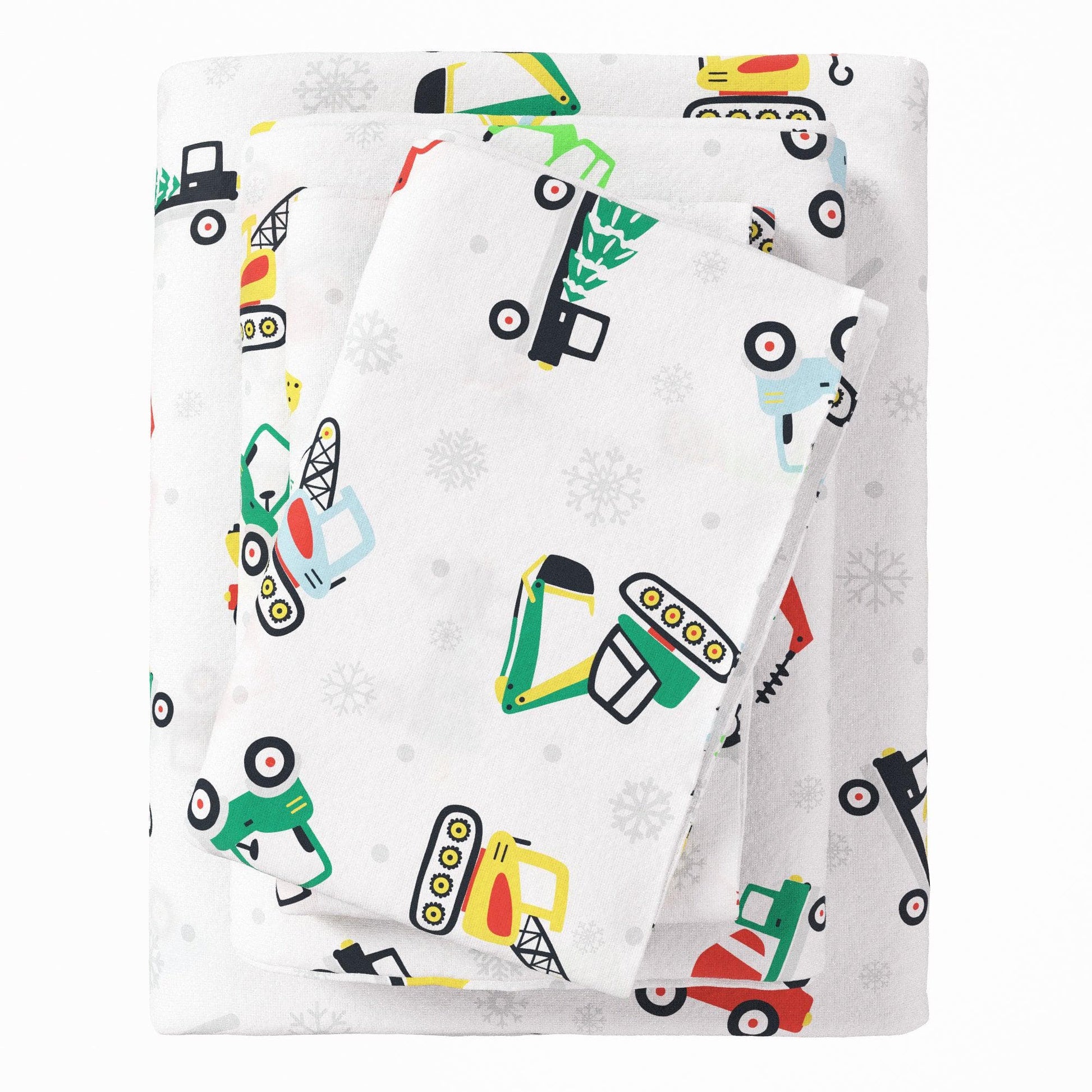 4-Piece Turkish Cotton Christmas Flannel Sheet - Whittaker Collection - Best Buy Furniture