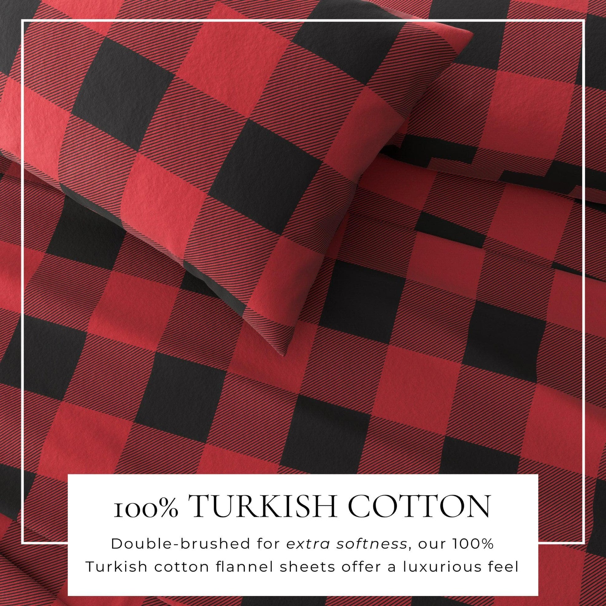 Turkish Cotton Flannel Sheet - Belle Collection - Best Buy Furniture