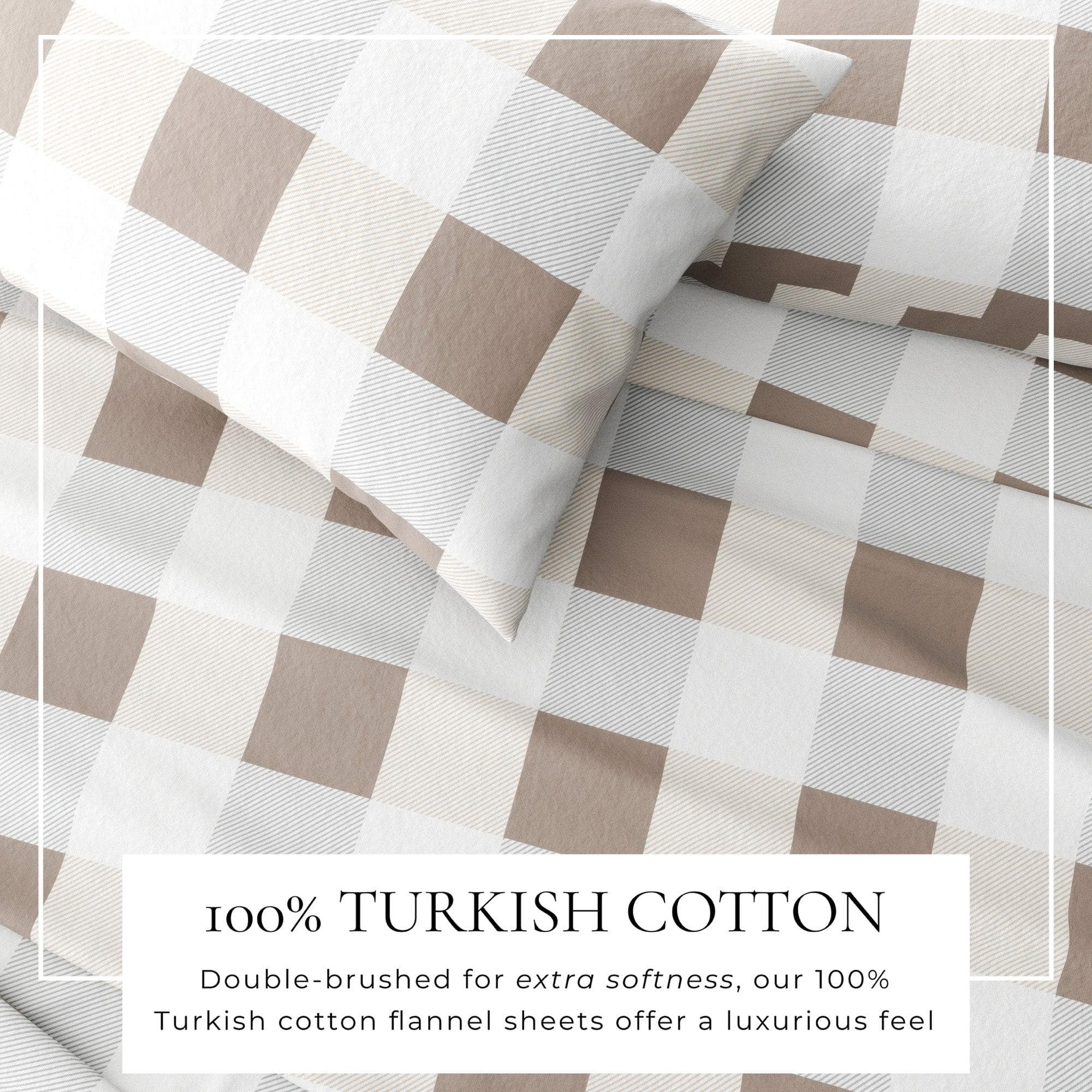 Turkish Cotton Flannel Sheet - Belle Collection - Best Buy Furniture