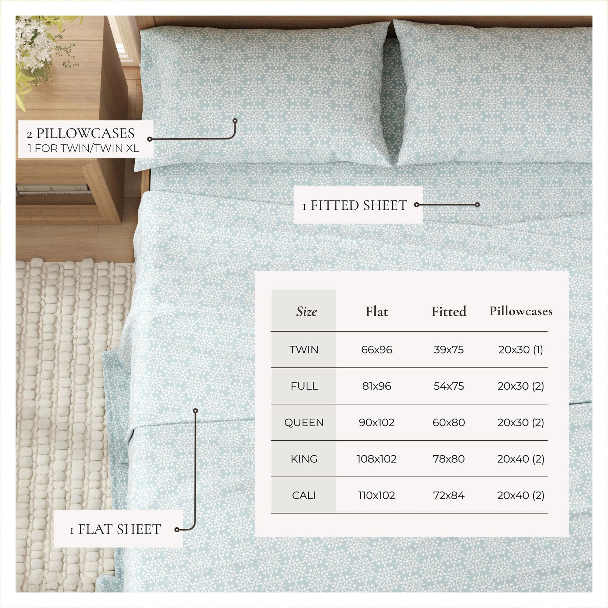 Turkish Cotton Flannel Sheet - Belle Collection - Best Buy Furniture