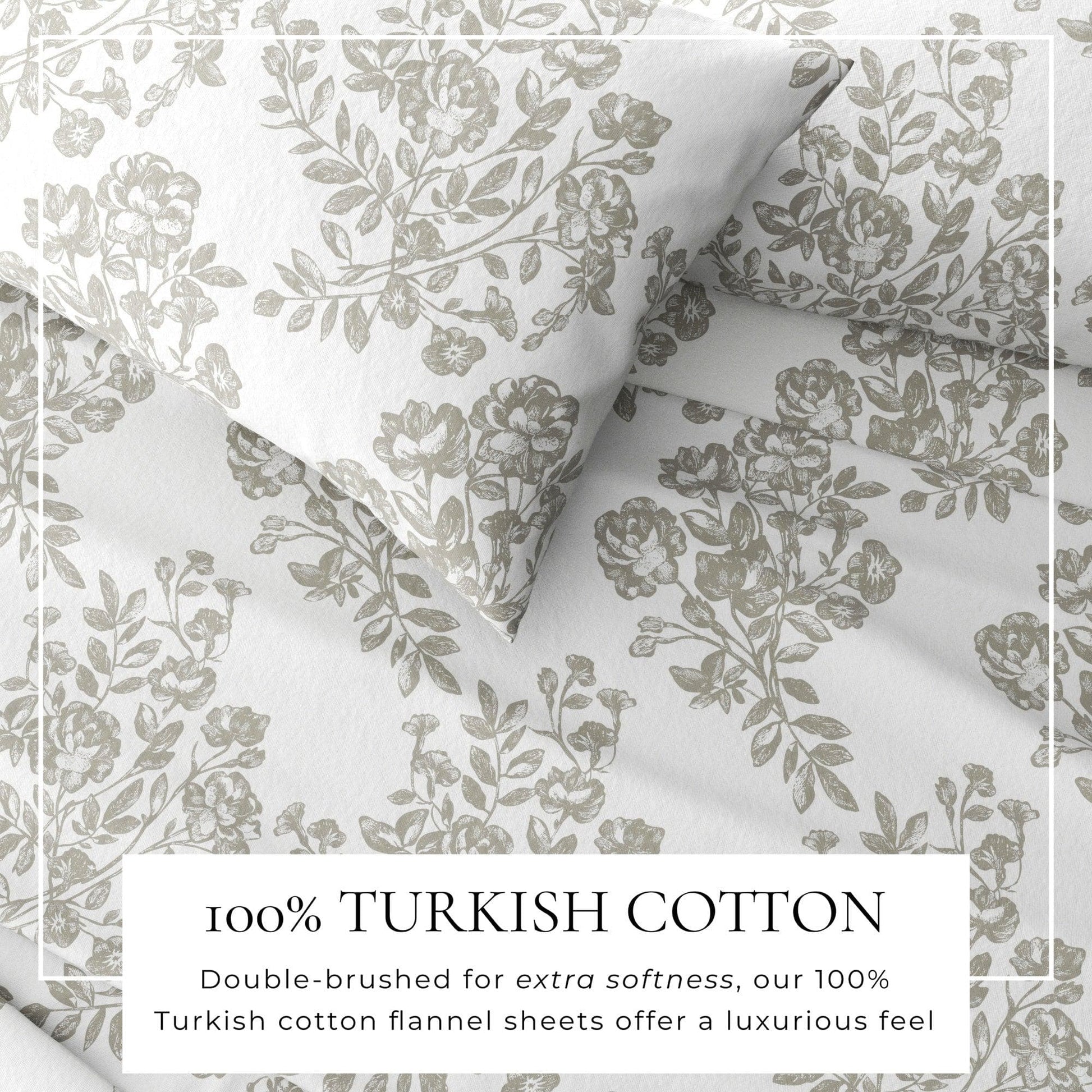 Turkish Cotton Flannel Sheet - Belle Collection - Best Buy Furniture
