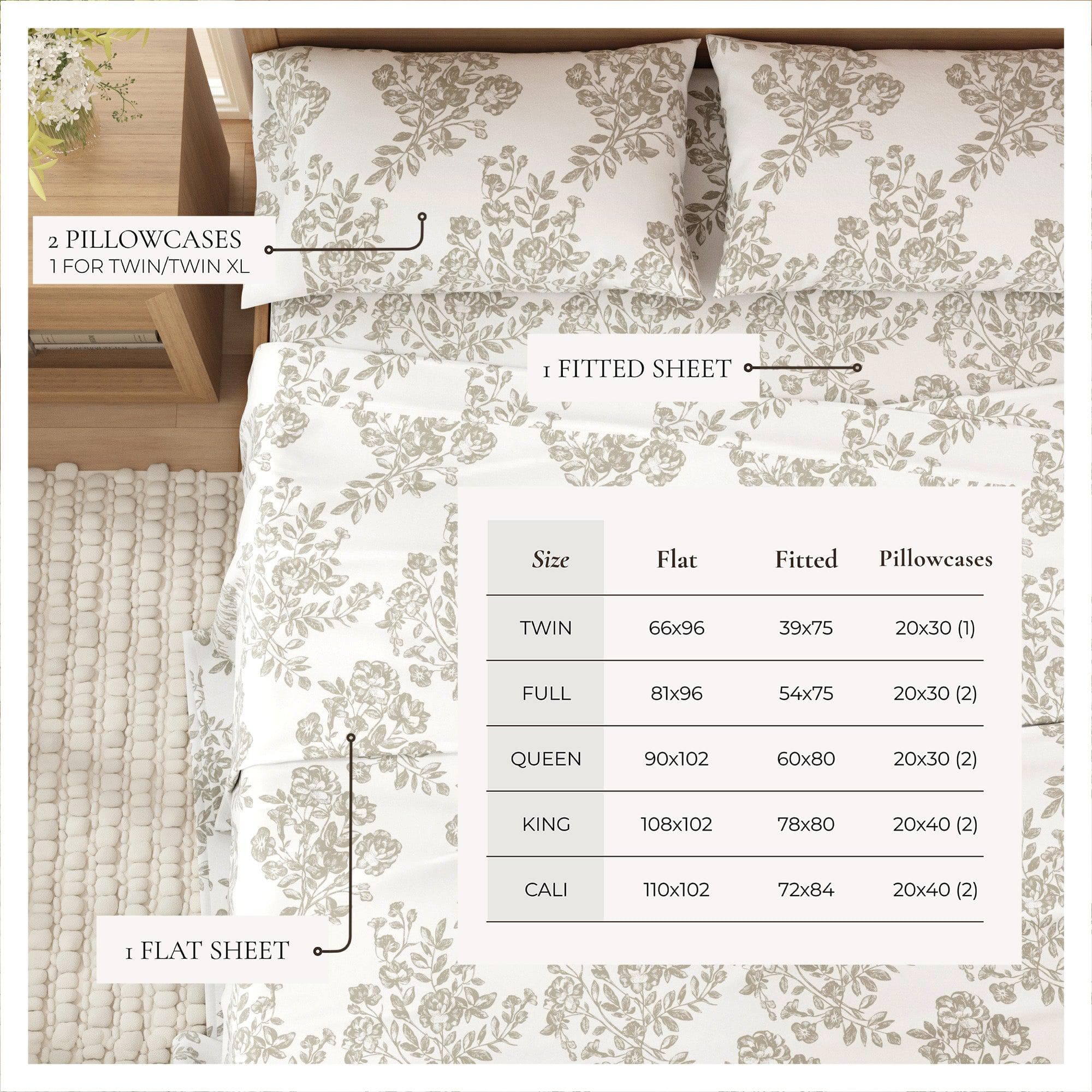 Turkish Cotton Flannel Sheet - Belle Collection - Best Buy Furniture