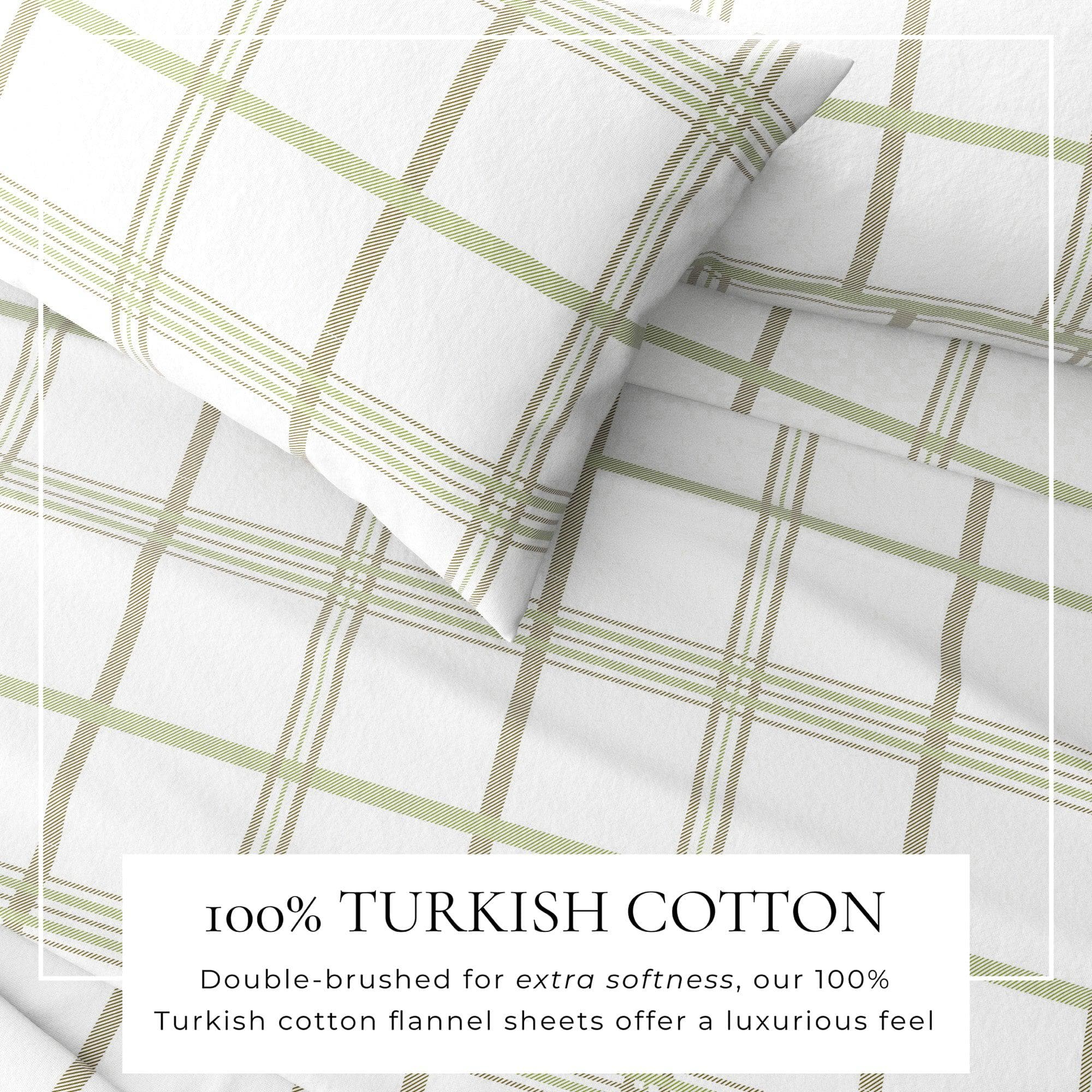 Turkish Cotton Flannel Sheet - Belle Collection - Best Buy Furniture