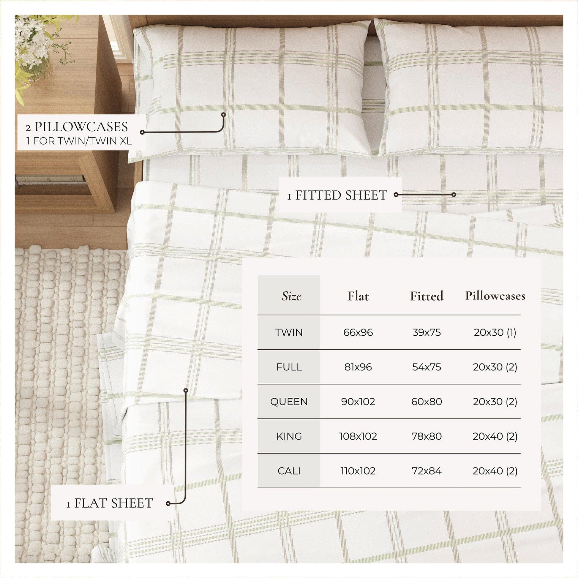 Turkish Cotton Flannel Sheet - Belle Collection - Best Buy Furniture