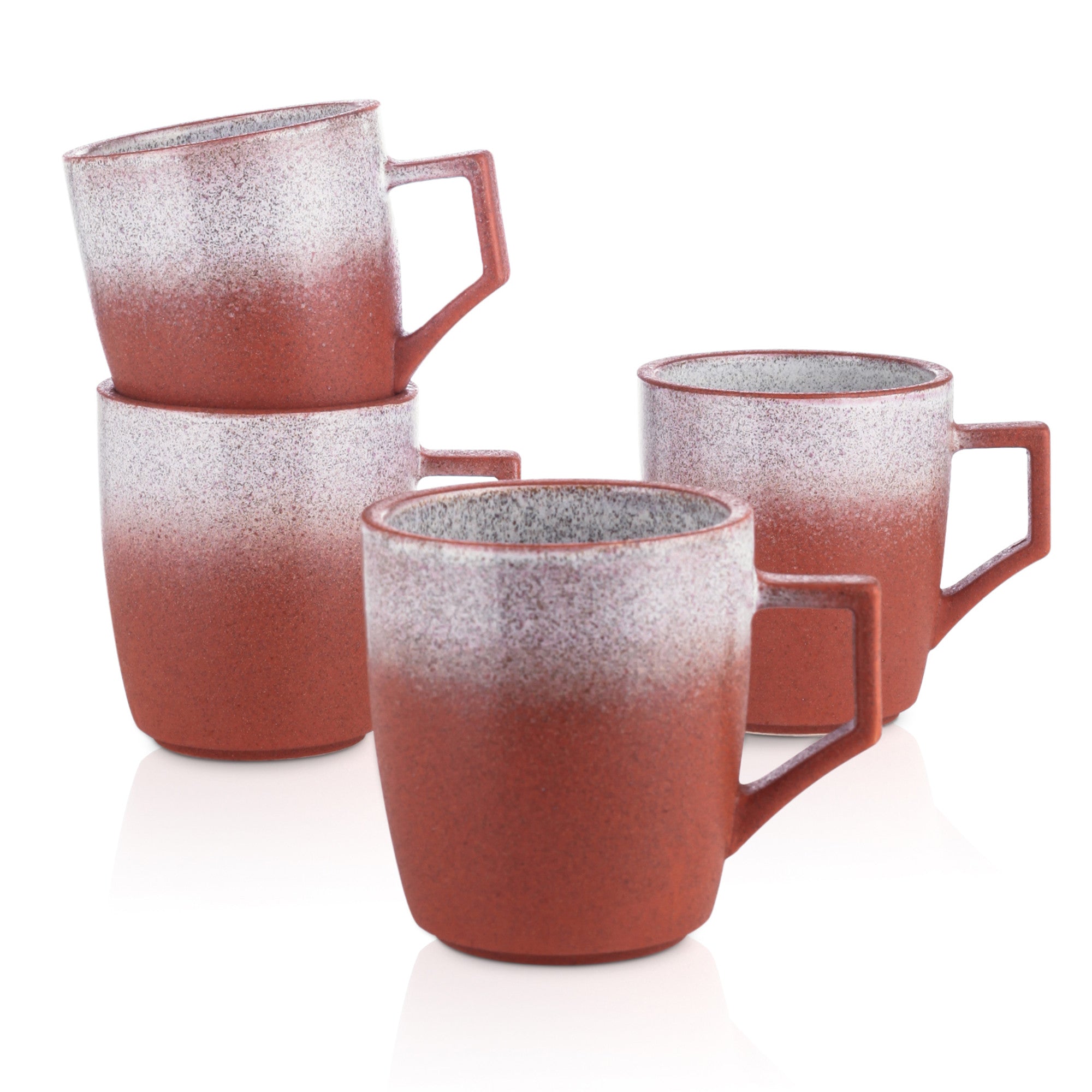 Vince Stoneware Mug - Red