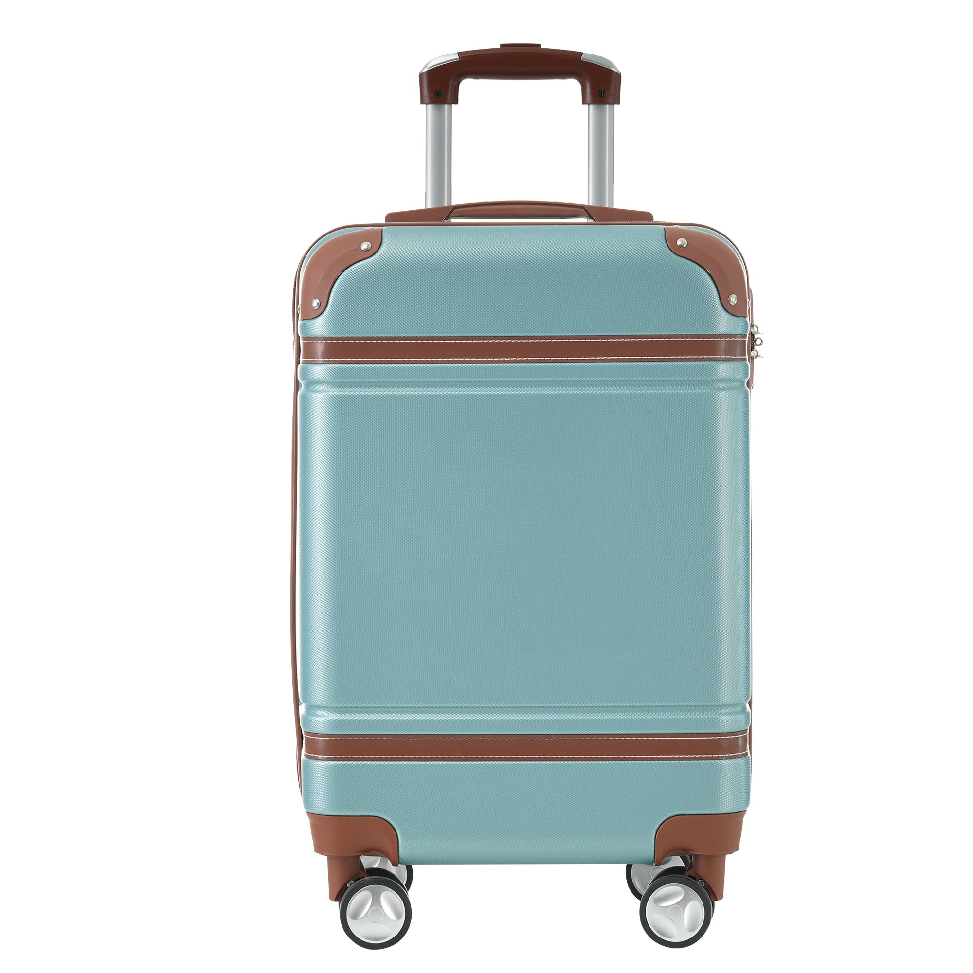 Hardshell Lightweight Suitcase Double Spinner Wheels with TSA Lock ,Single Vintage Luggage with Bag - Tuesday Morning - Luggage