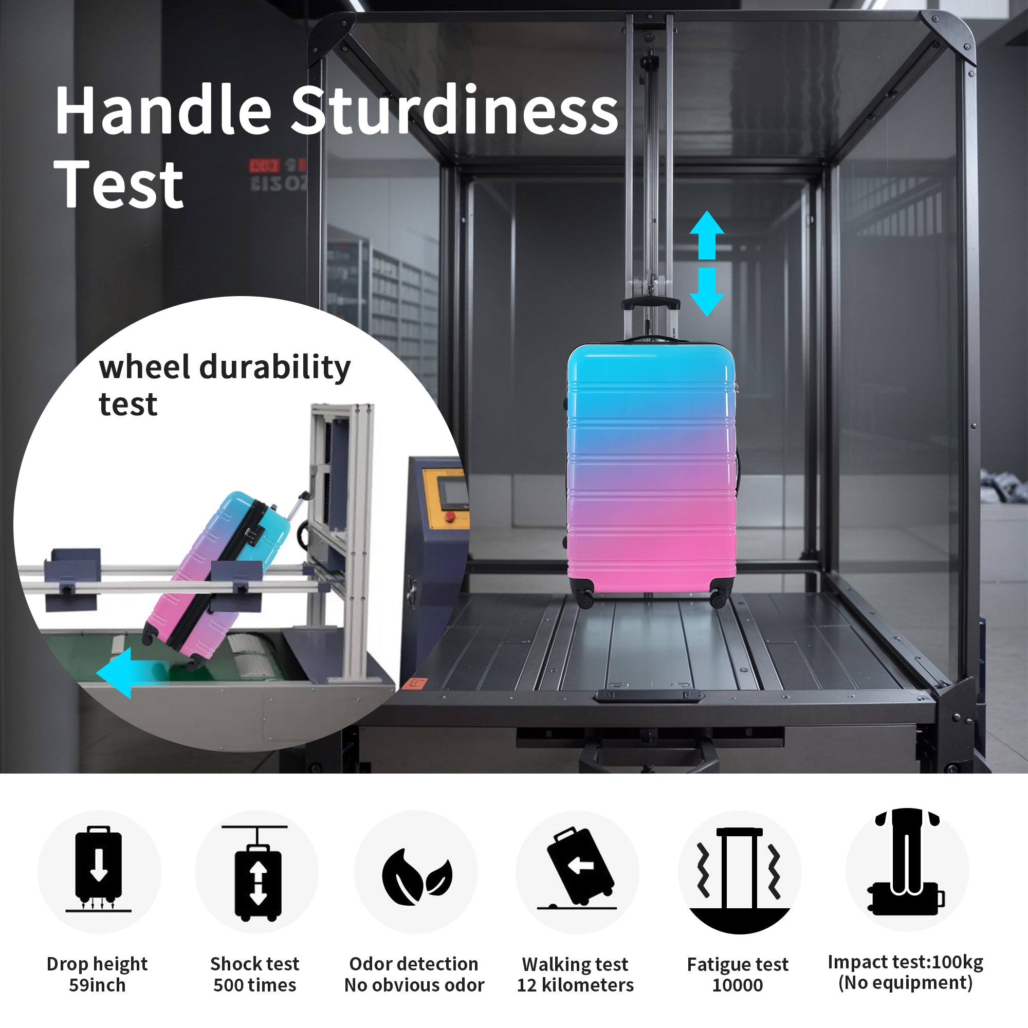 Hardshell Luggage Sets 3 Piece Expandable Suitcase with Spinner Wheels and TSA Lock Lightweight - Tuesday Morning - Luggage Sets