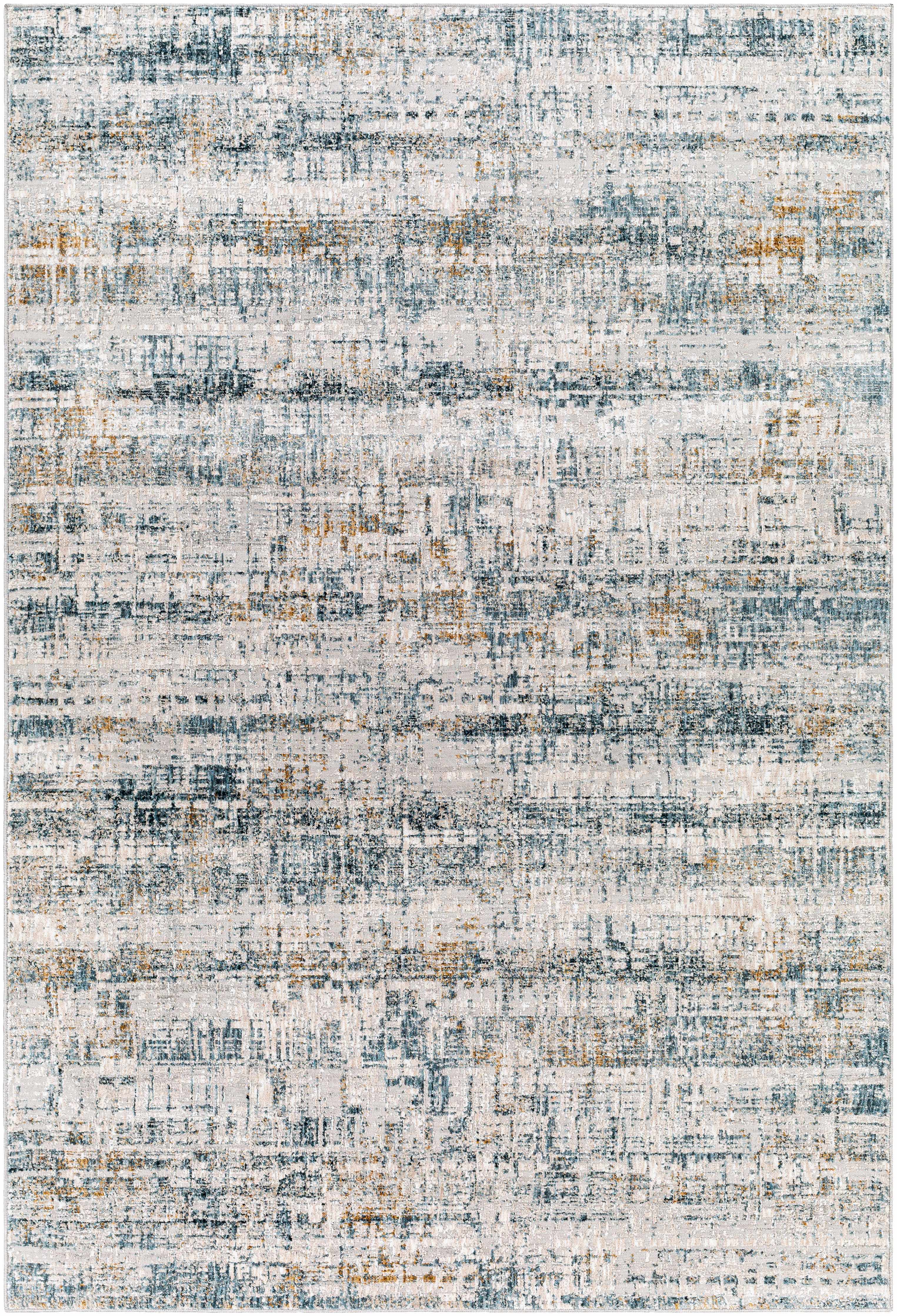 Hughesdale Distorted Lines Luxe Area Rug