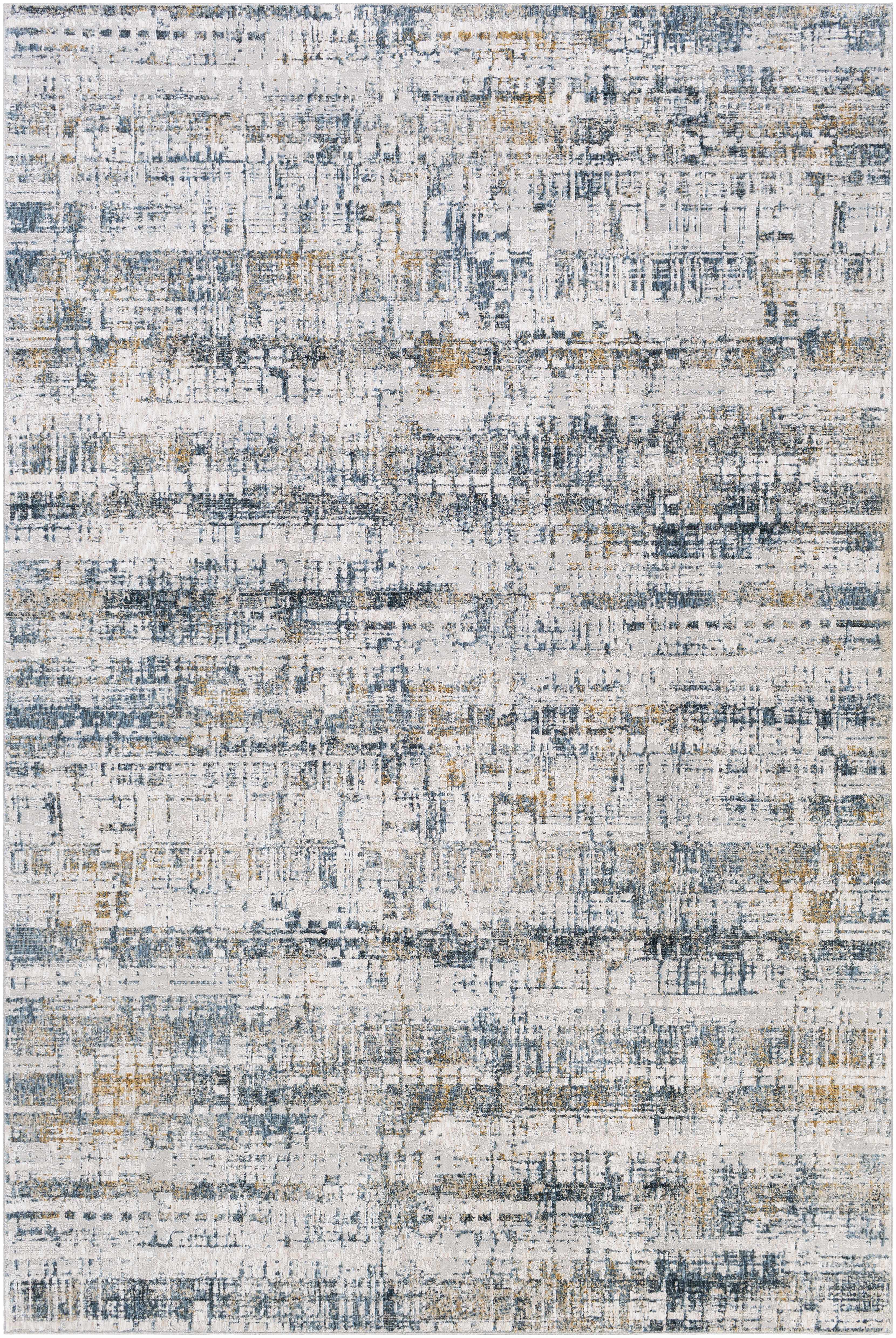 Hughesdale Distorted Lines Luxe Area Rug