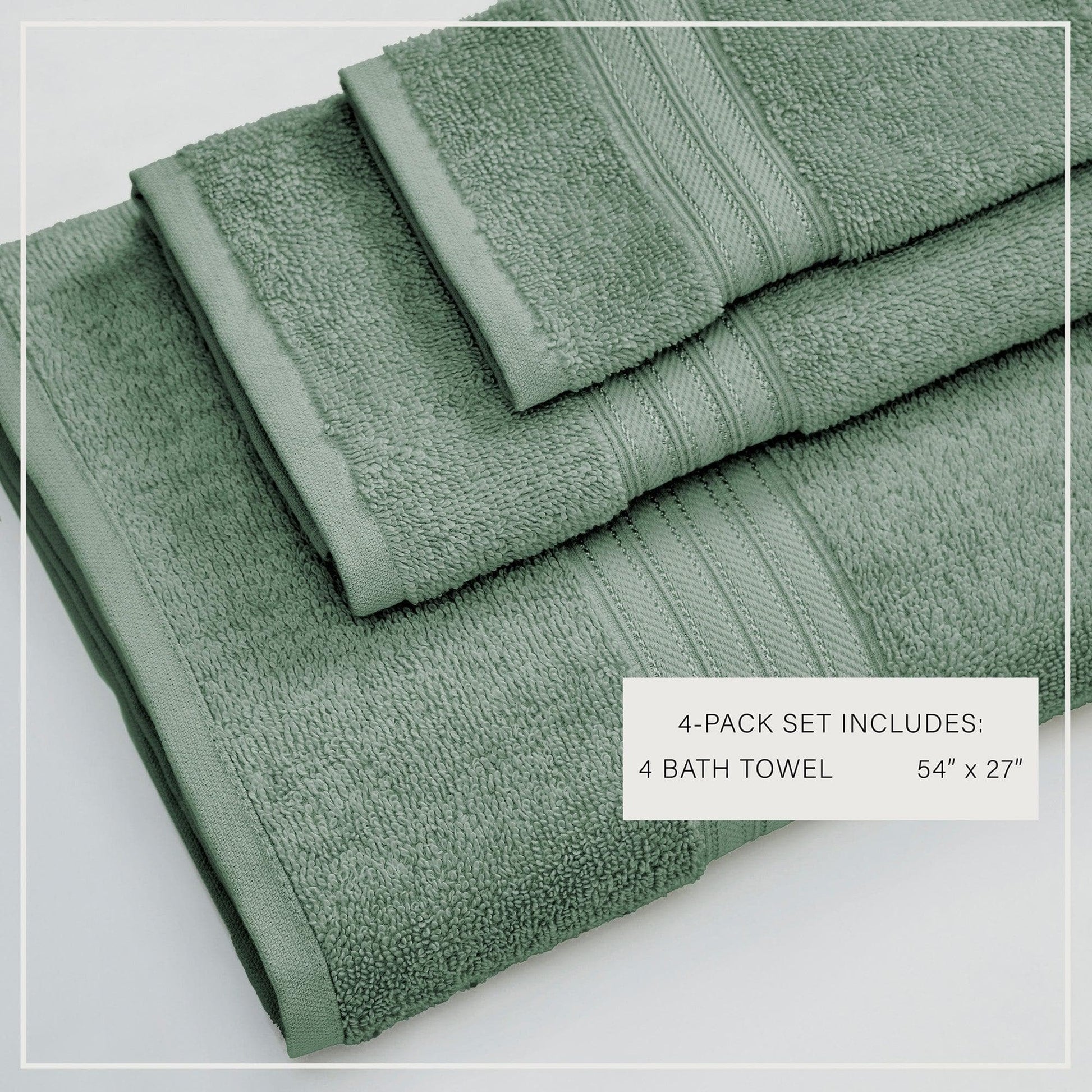 Cotton Terry Bath Towel Set - Cooper Collection - Best Buy Furniture