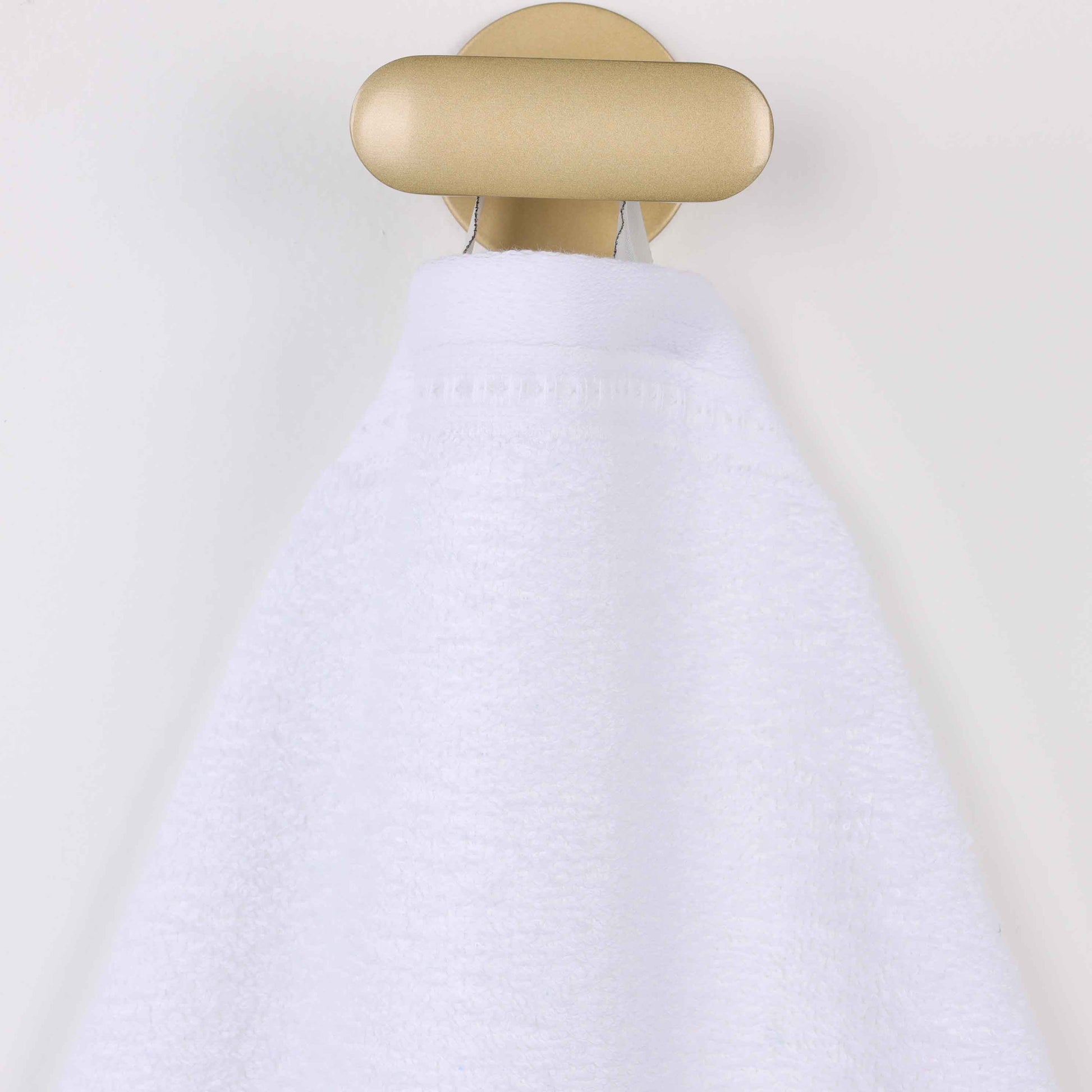 Honeycomb Textured Waffle Border Cotton Bath Towels, Set of 4 - Bath Towel by Superior Brand