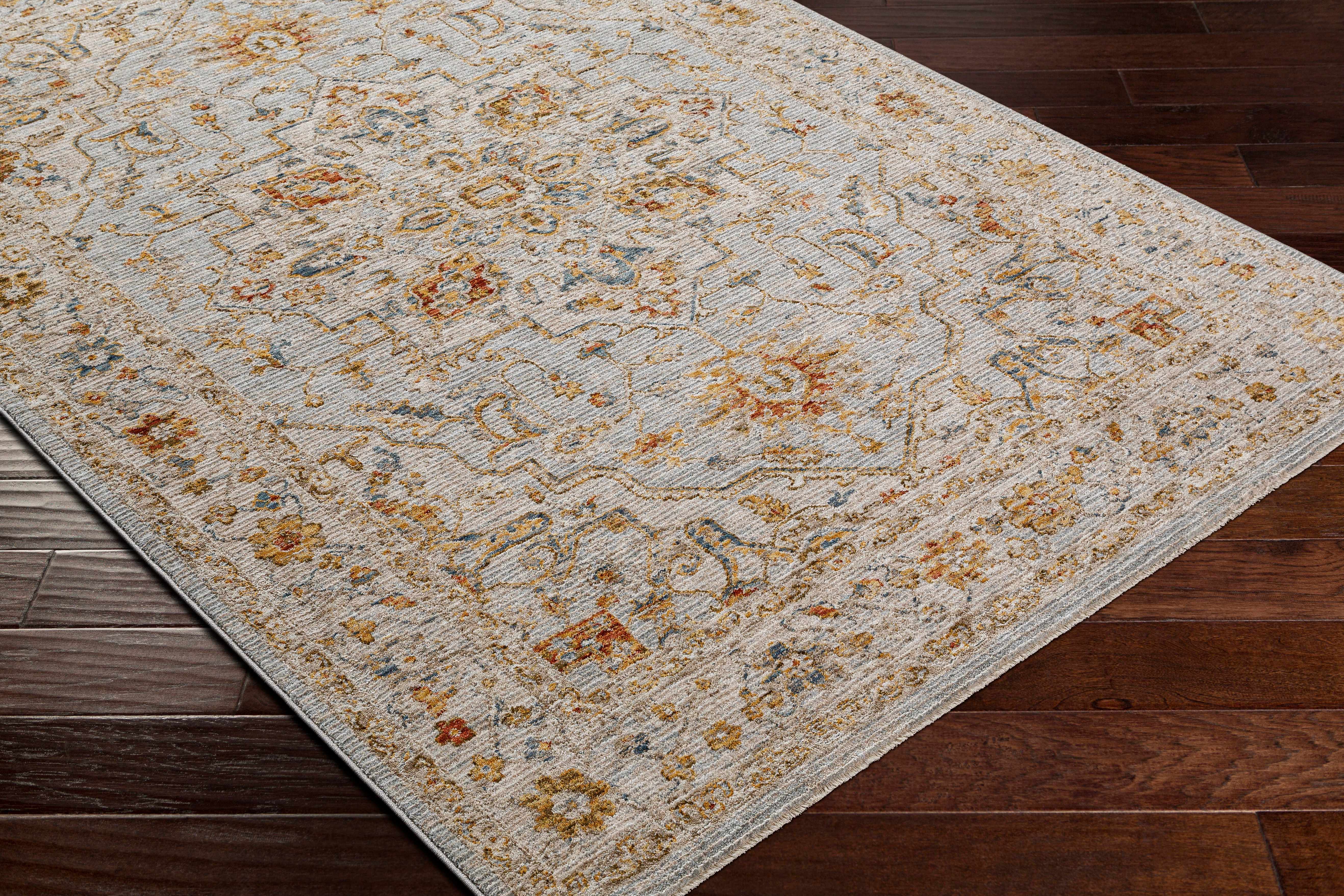 Huguley Floral Cream Luxe Rug