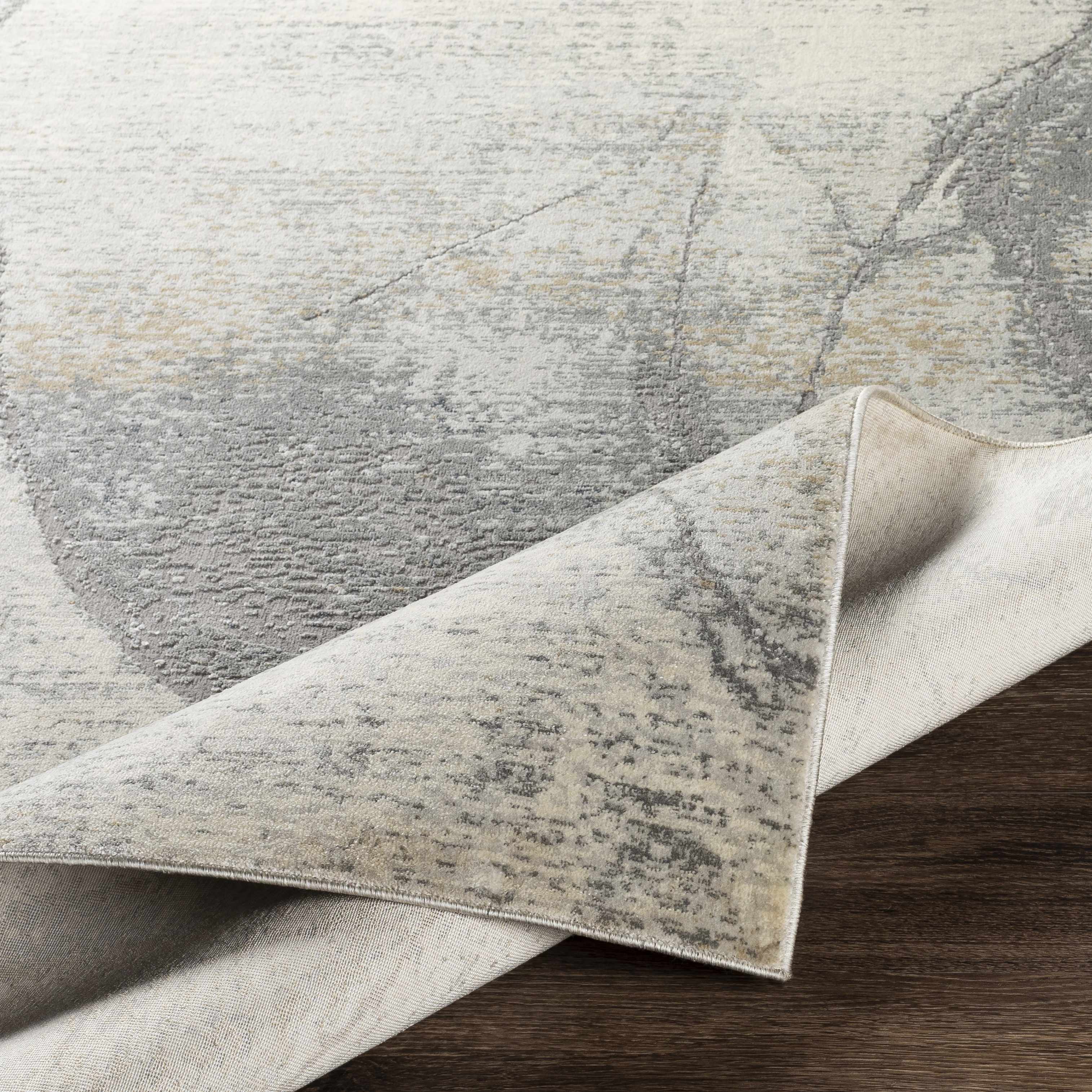 Hulme Gray Marble Luxe Rug