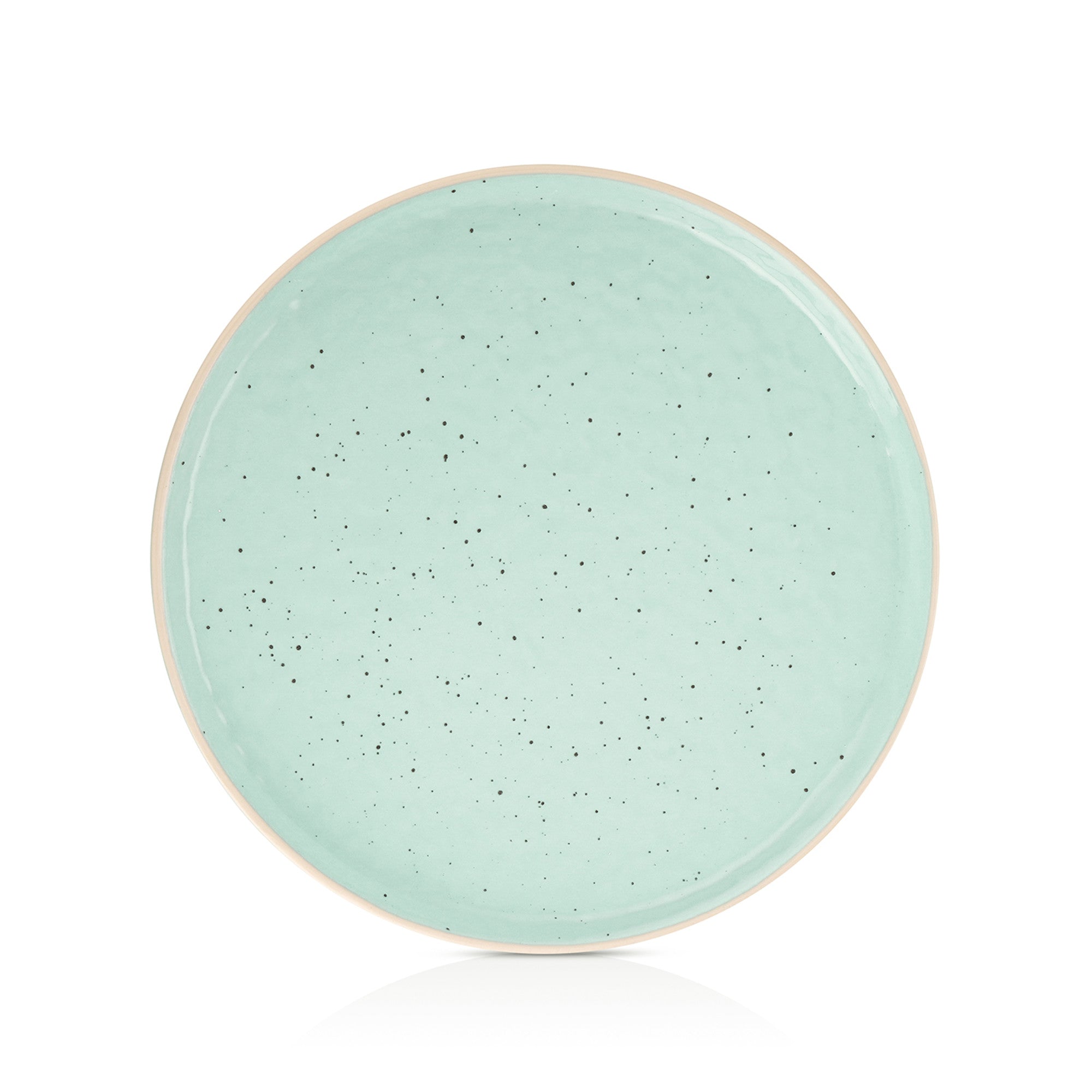 Elena Stoneware Salad Plate - Mint