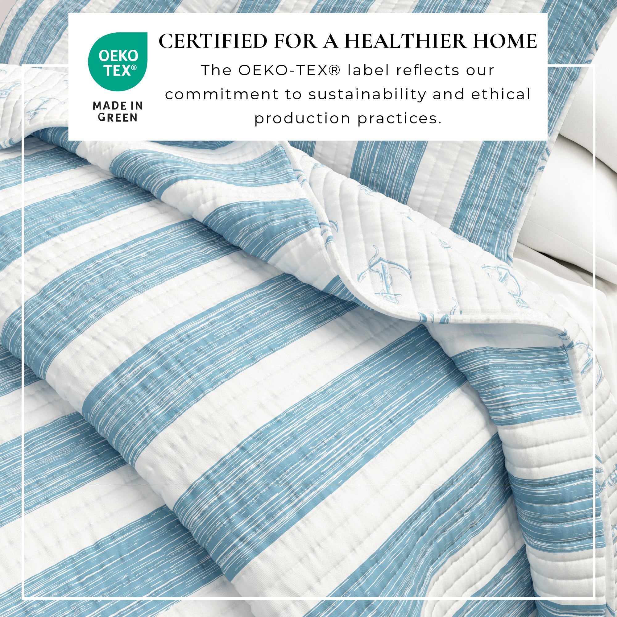 3-Piece Coastal Quilt - Casco Bay Collection - Best Buy Furniture